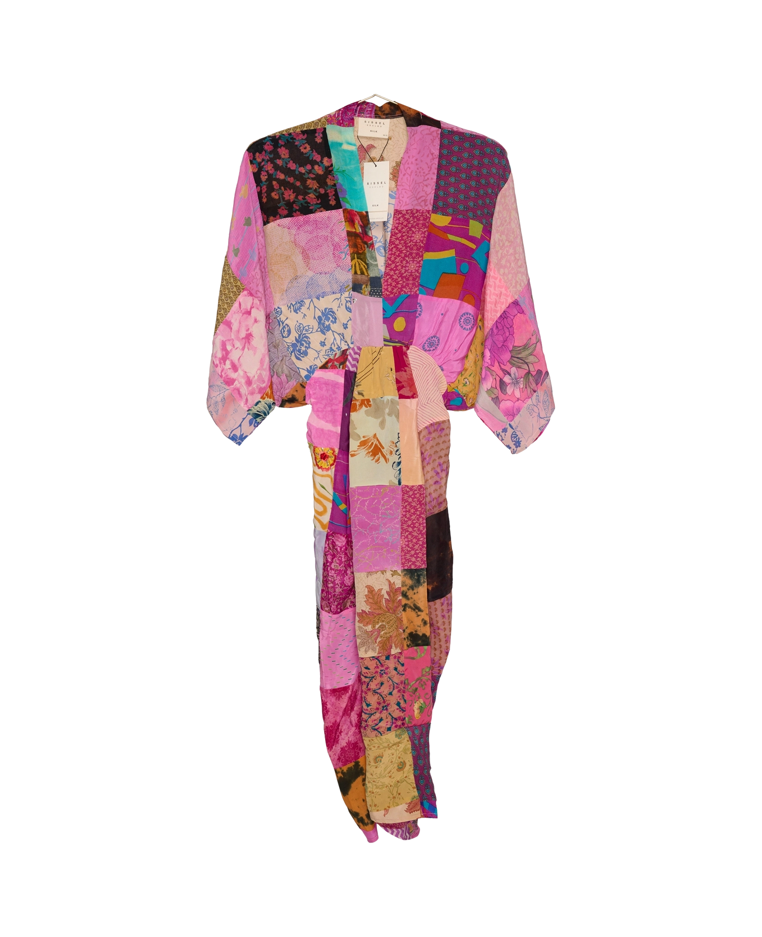 Juno SILK Patchwork Dress - No. 173