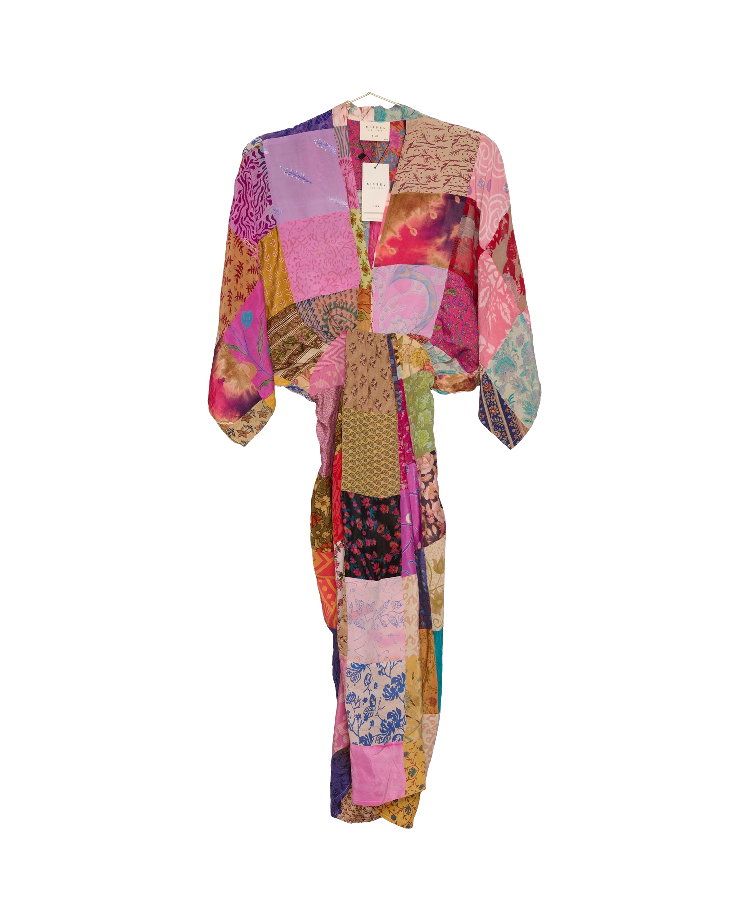 Juno SILK Patchwork Dress - No. 177