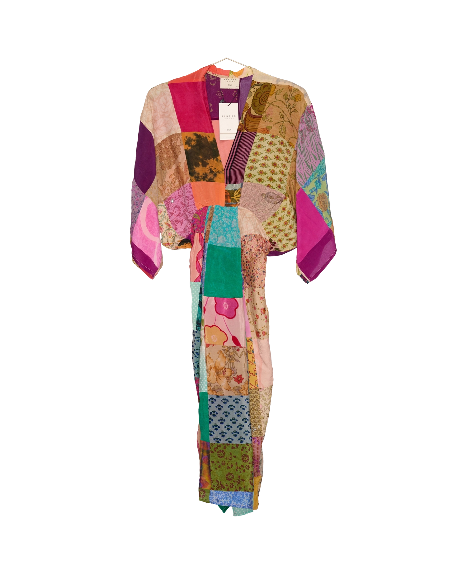 Juno SILK Patchwork Dress - No. 178