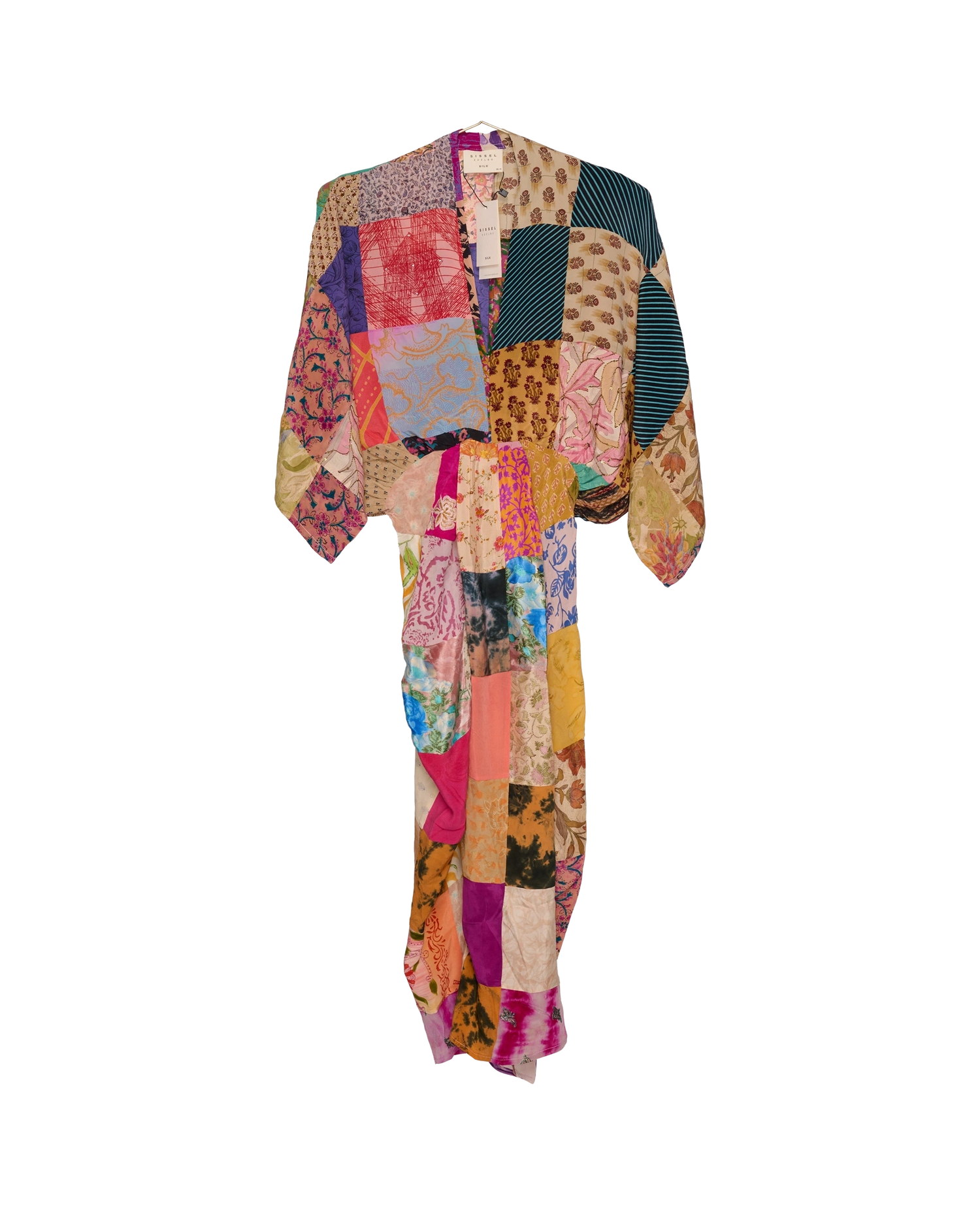 Juno SILK Patchwork Dress - No. 179