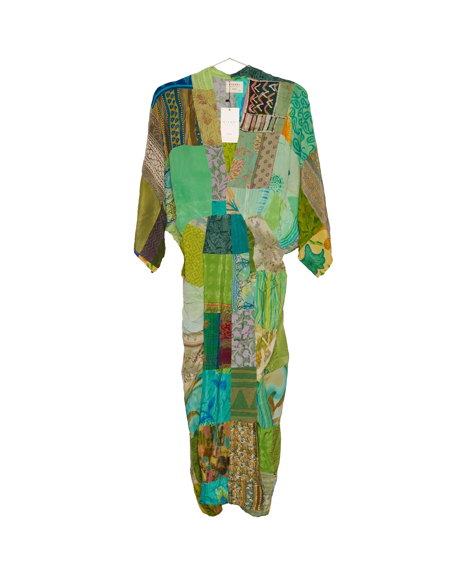 Juno SILK Patchwork Dress - No. 18