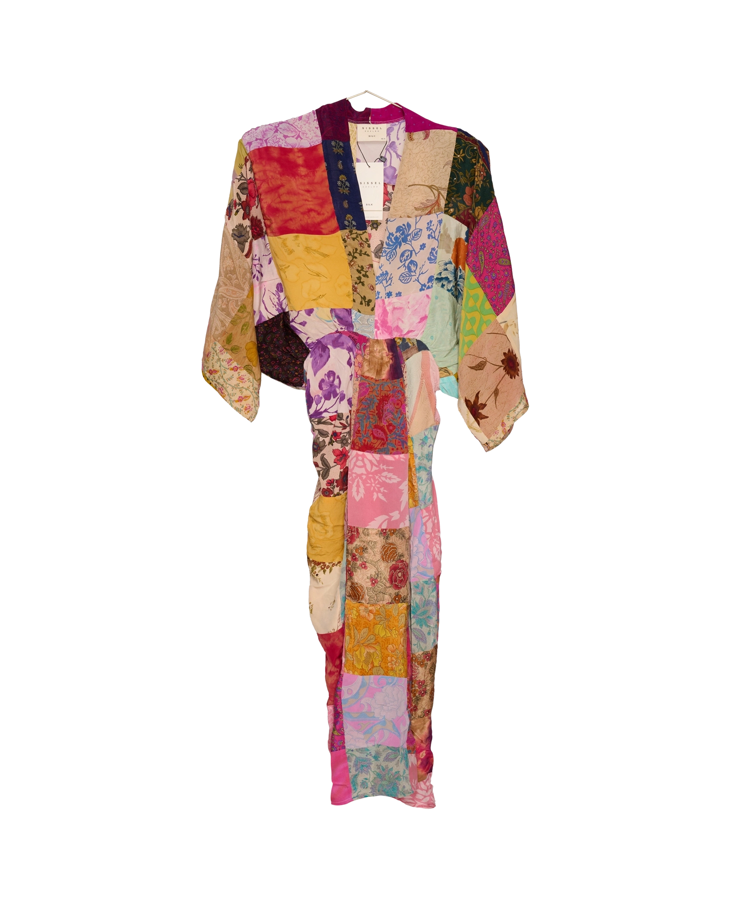 Juno SILK Patchwork Dress - No. 181