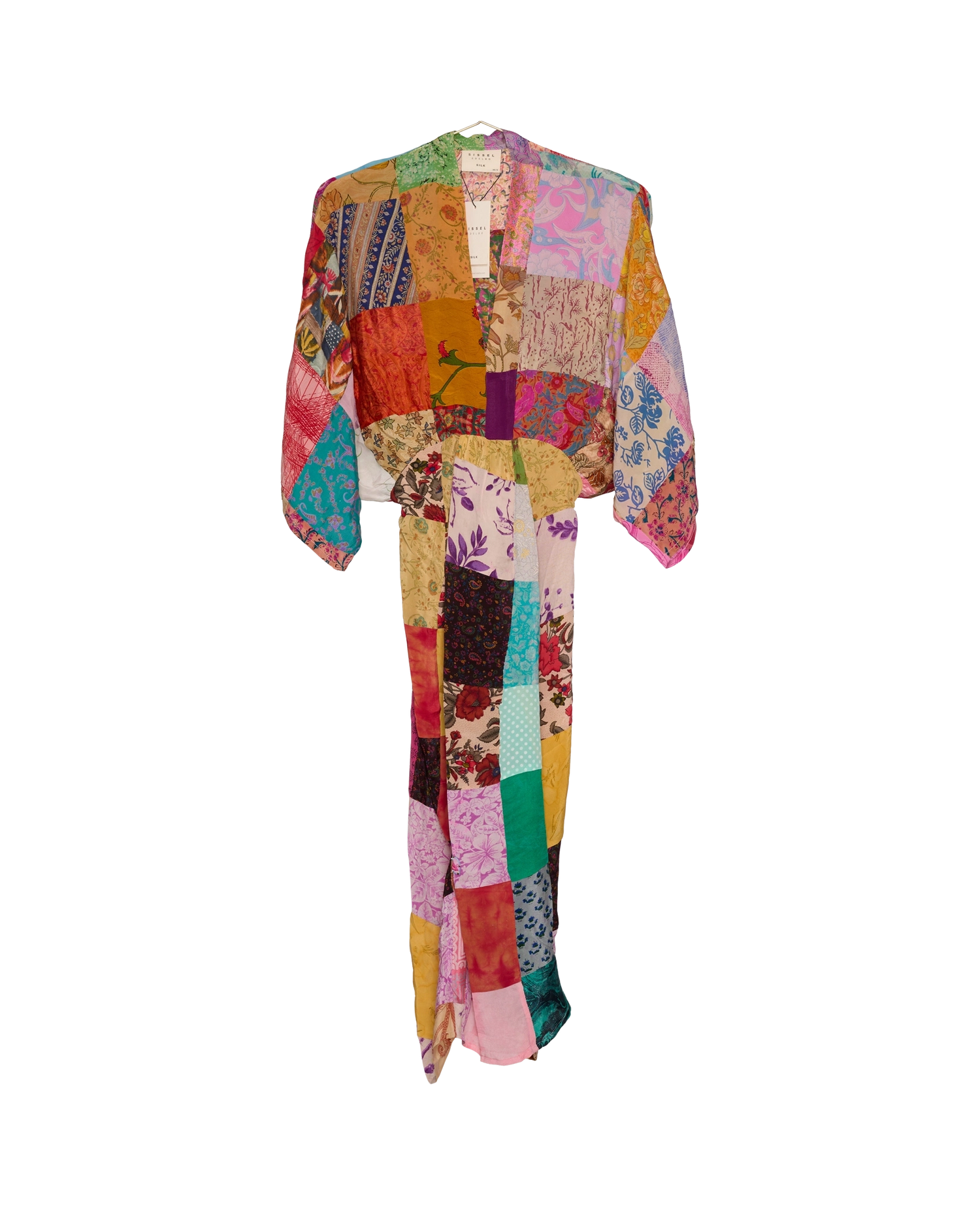 Juno SILK Patchwork Dress - No. 182