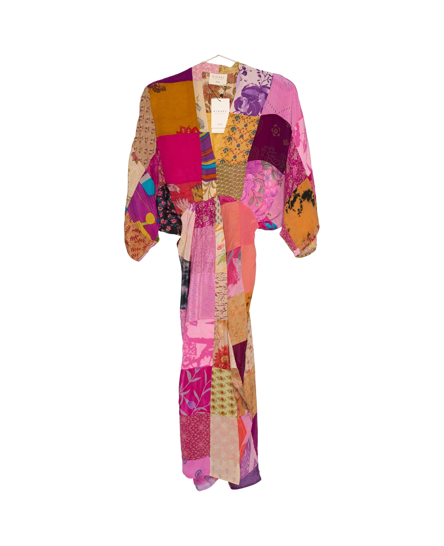 Juno SILK Patchwork Dress - No. 184