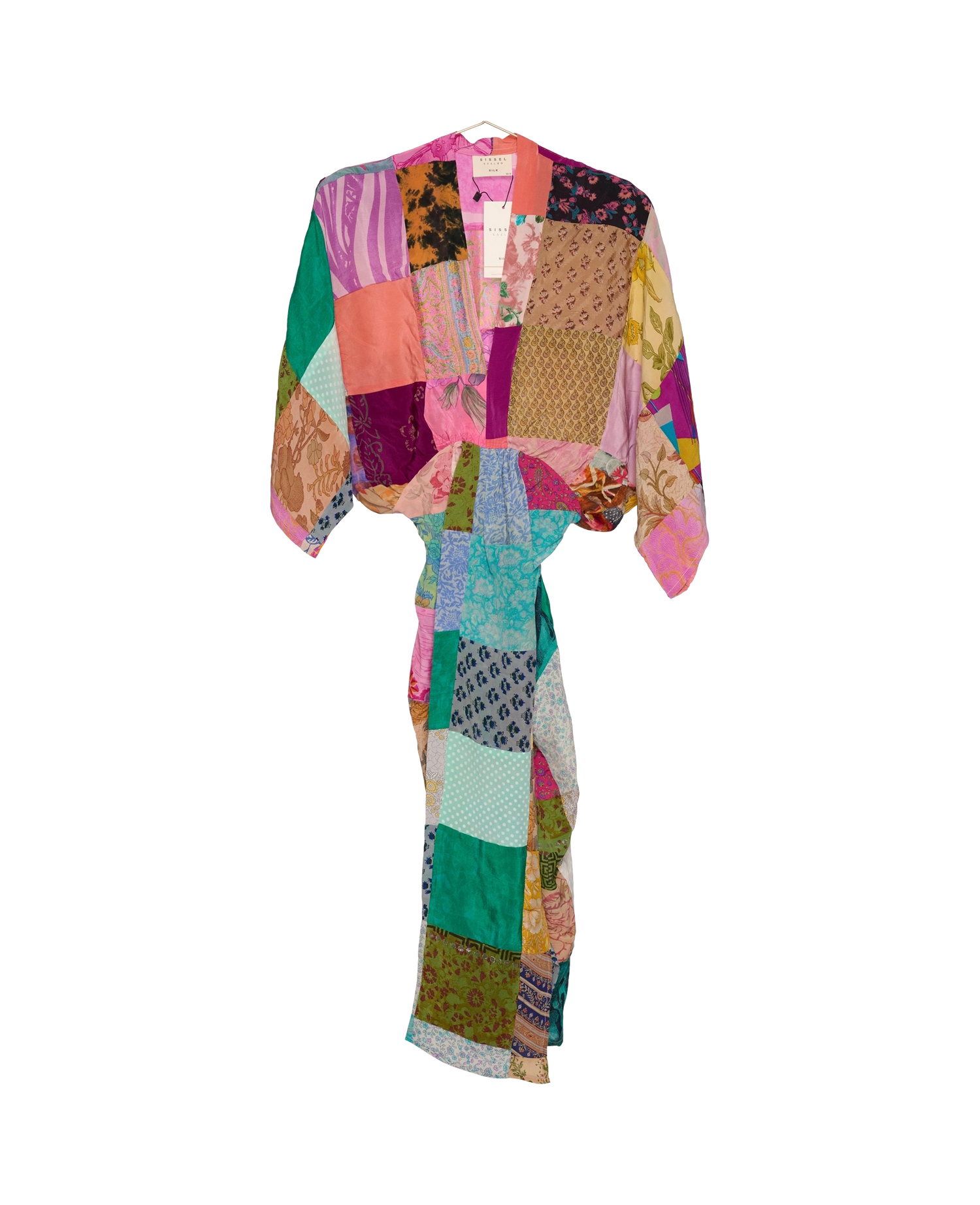 Juno SILK Patchwork Dress - No. 185