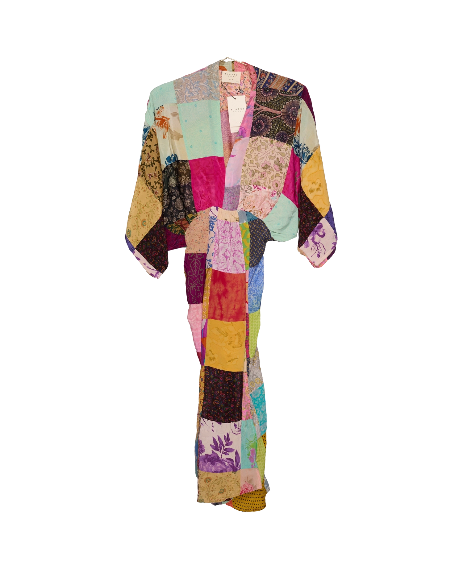 Juno SILK Patchwork Dress - No. 187