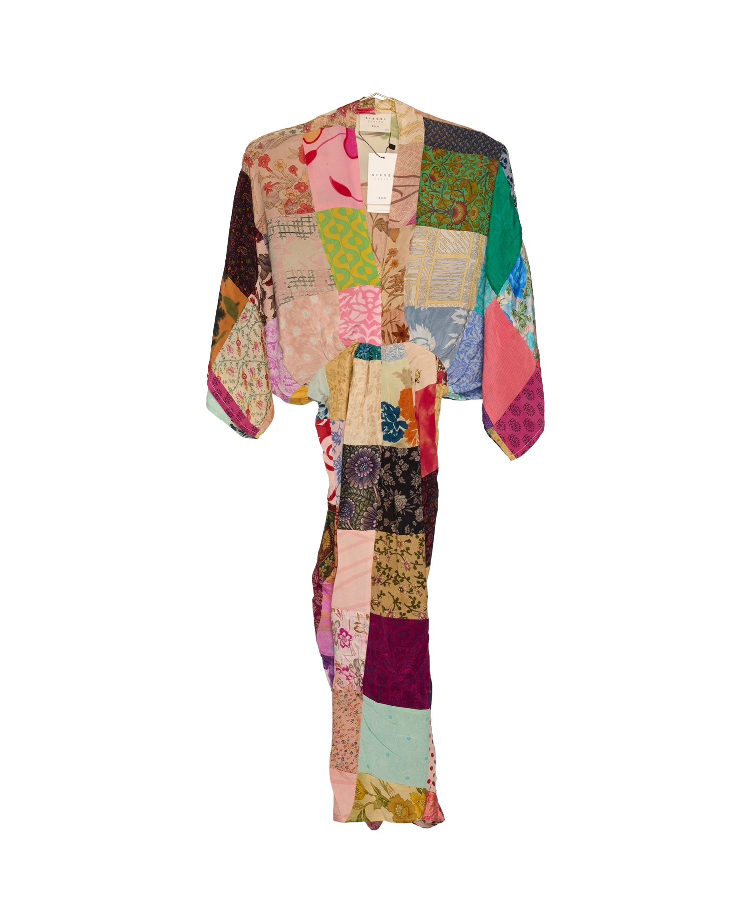 Juno SILK Patchwork Dress - No. 189