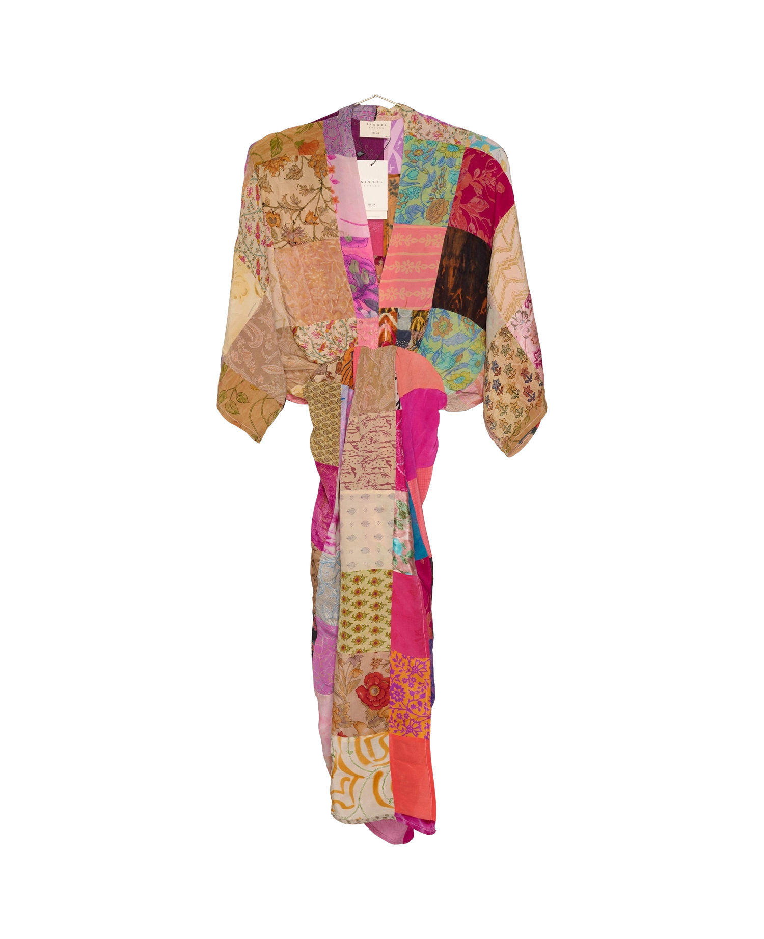 Juno SILK Patchwork Dress - No. 192
