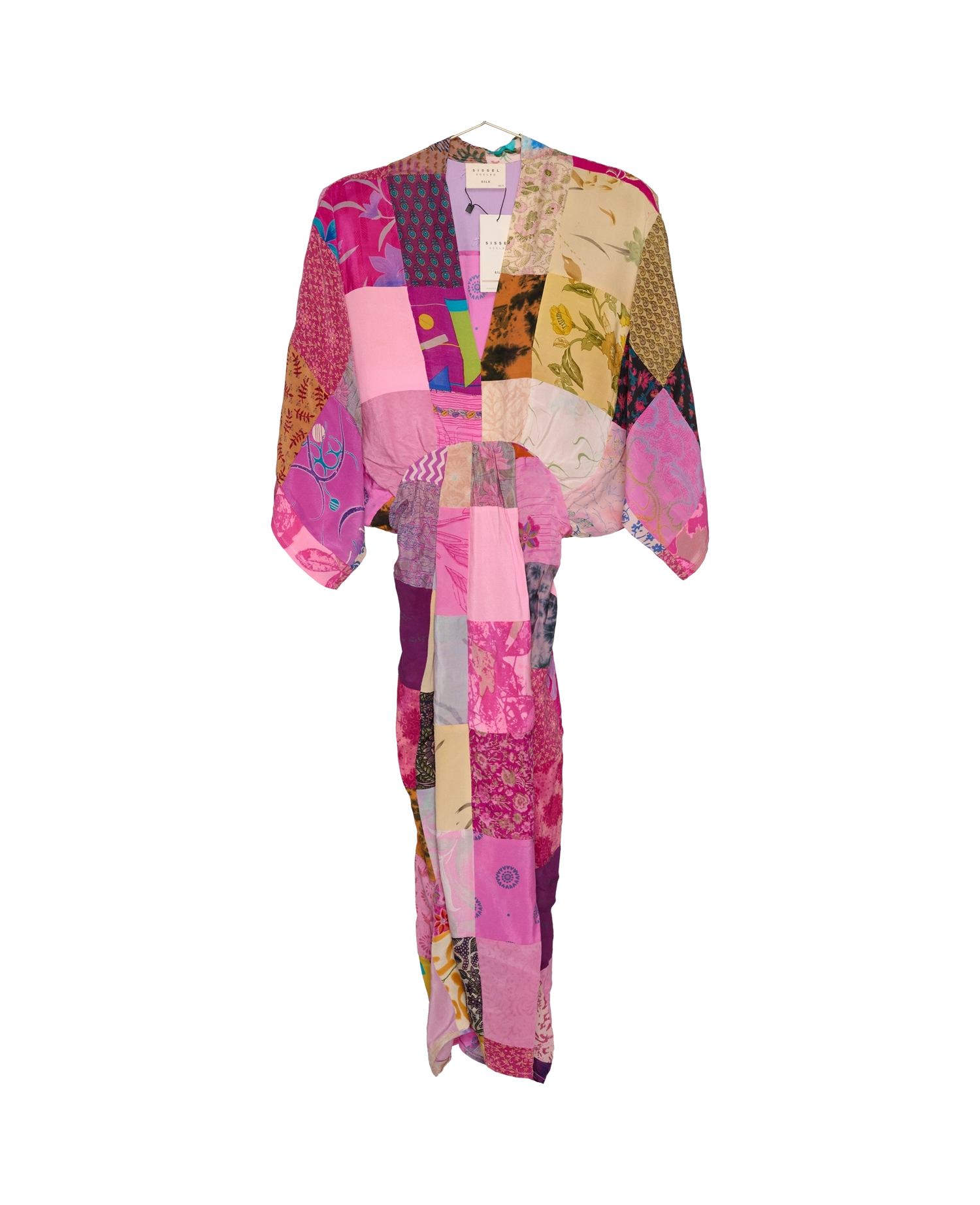 Juno SILK Patchwork Dress - No. 193