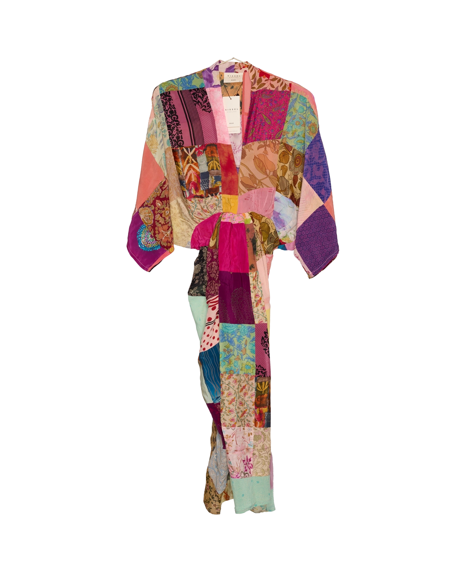 Juno SILK Patchwork Dress - No. 195