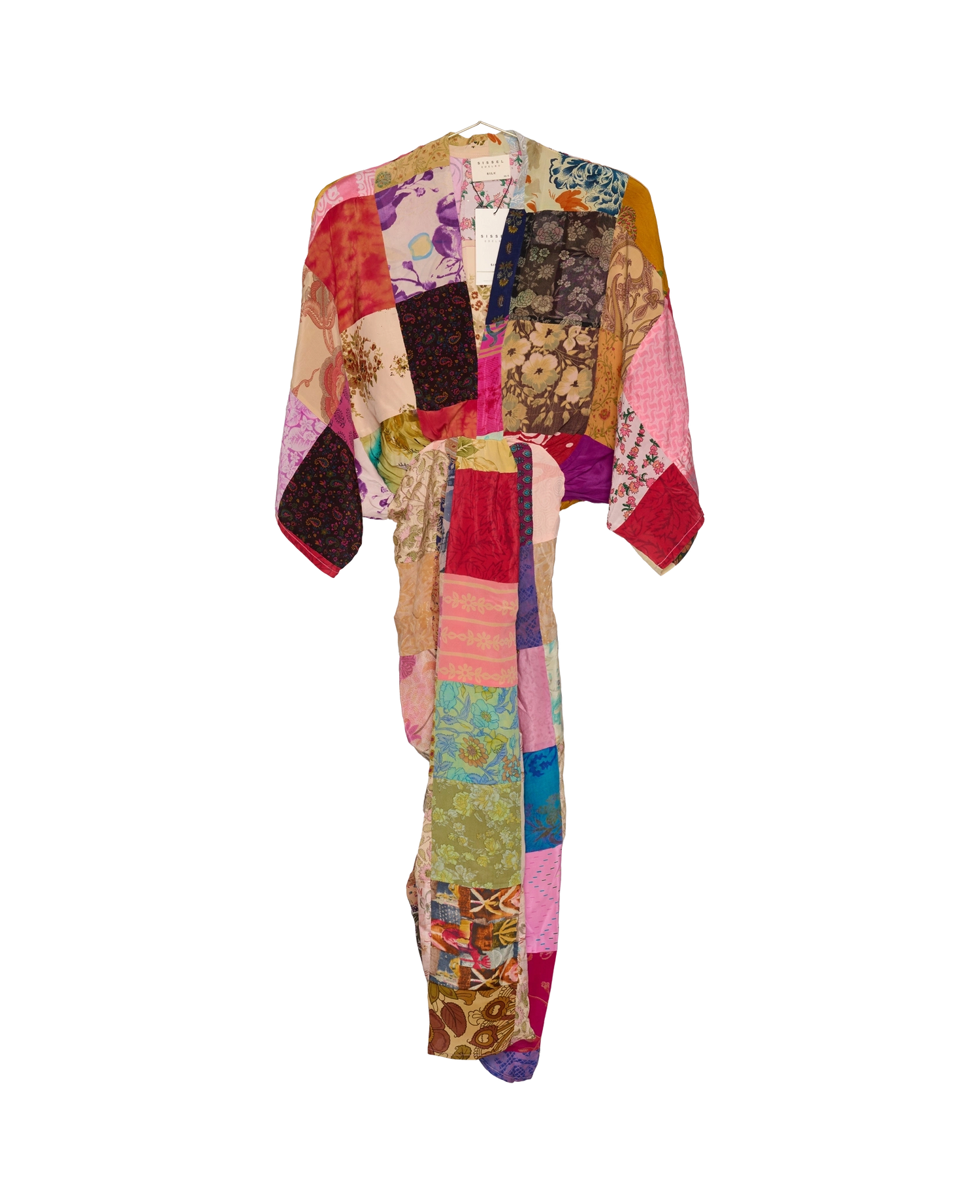Juno SILK Patchwork Dress - No. 196