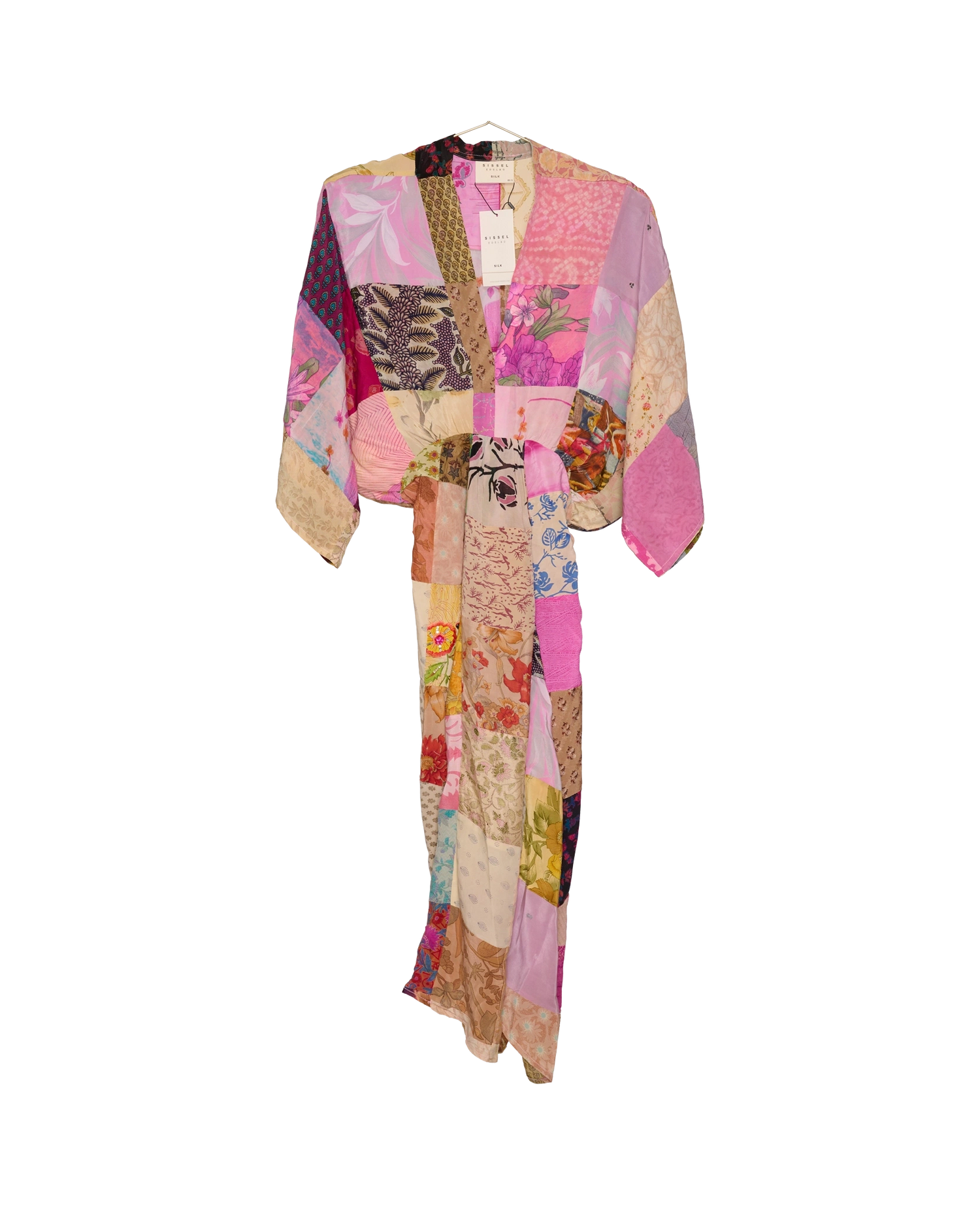Juno SILK Patchwork Dress - No. 198