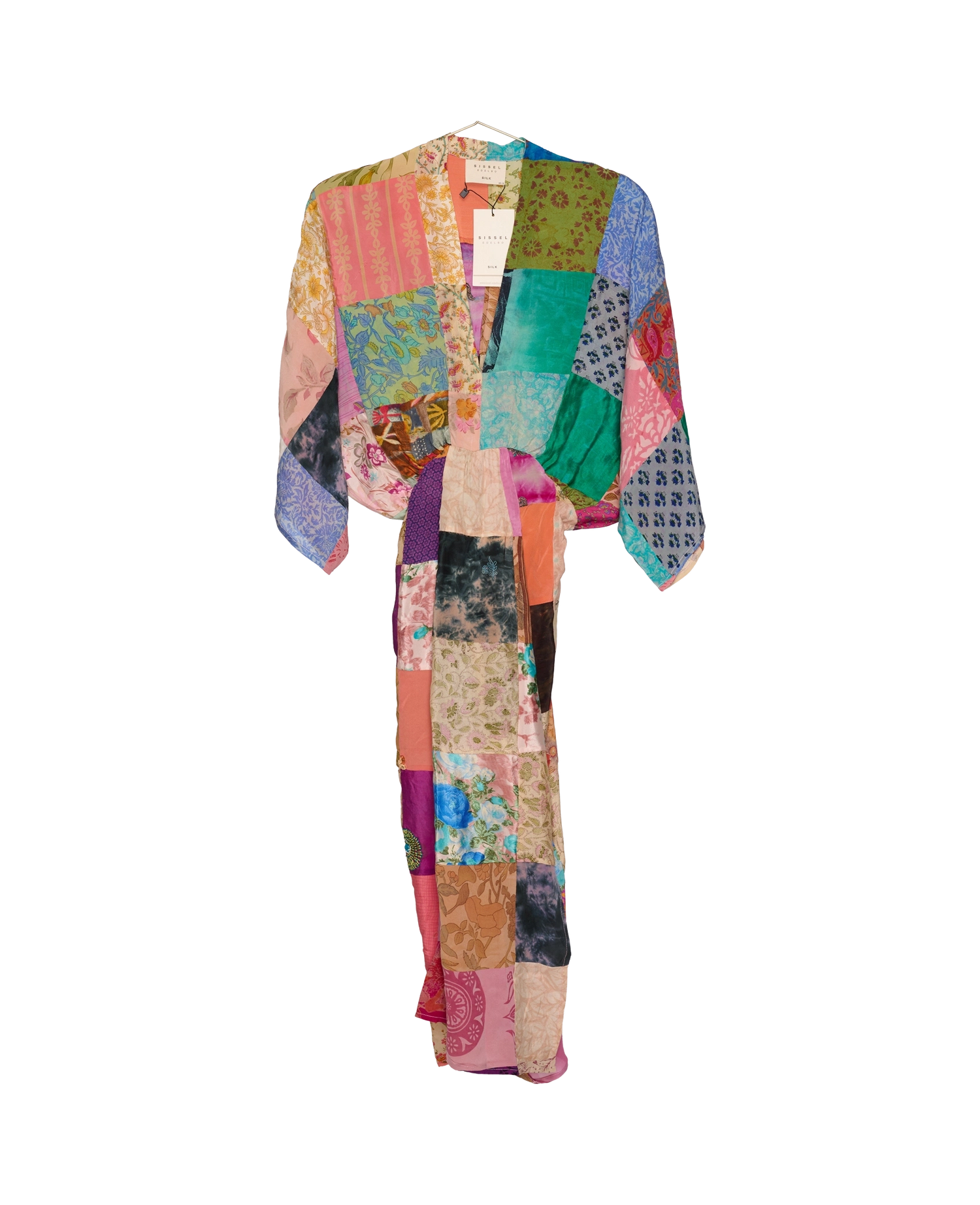 Juno SILK Patchwork Dress - No. 199