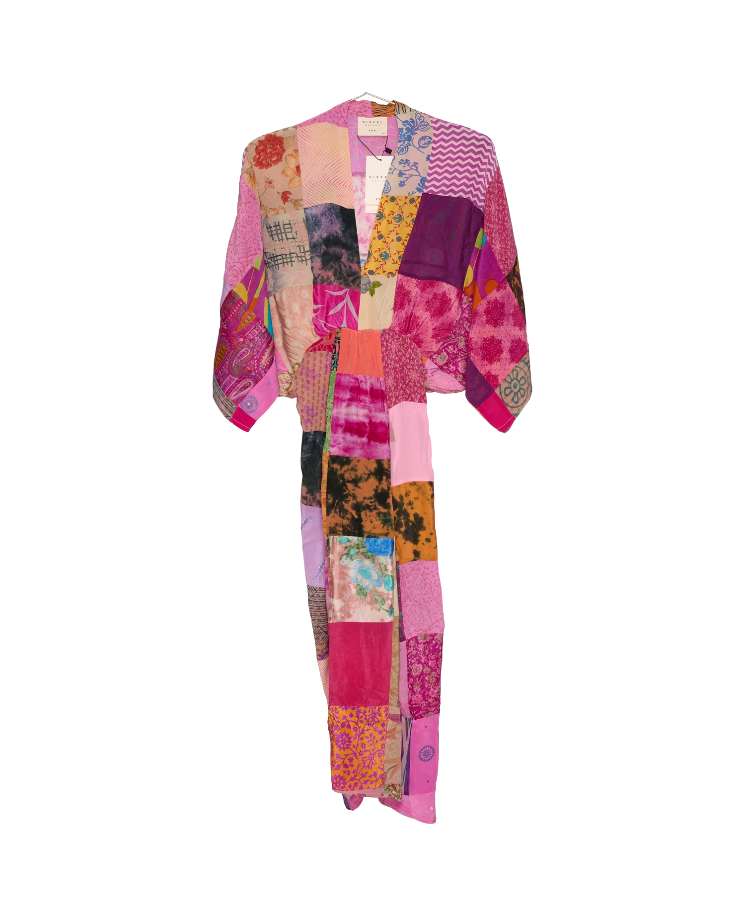 Juno SILK Patchwork Dress - No. 200