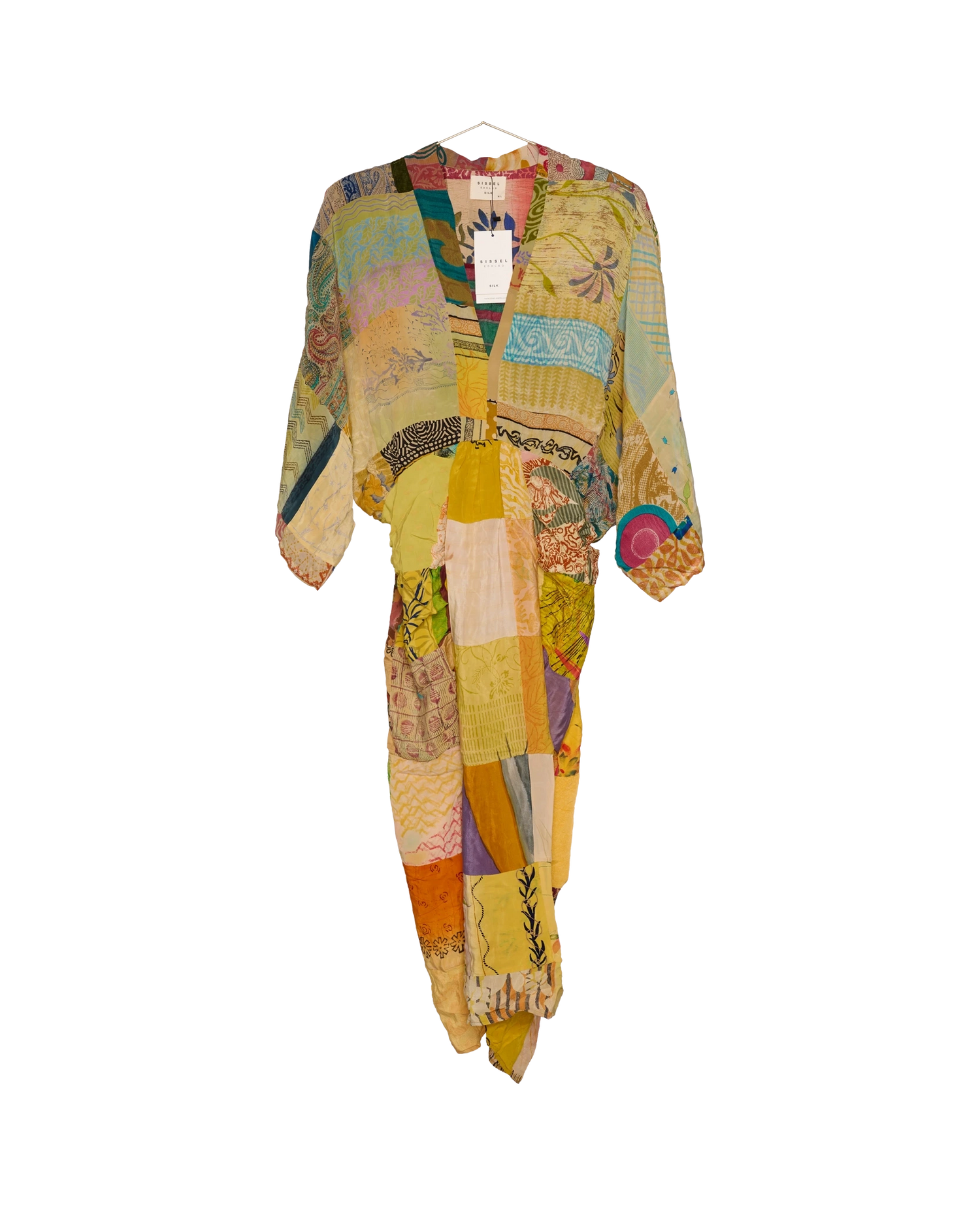 Juno SILK Patchwork Dress - No. 30