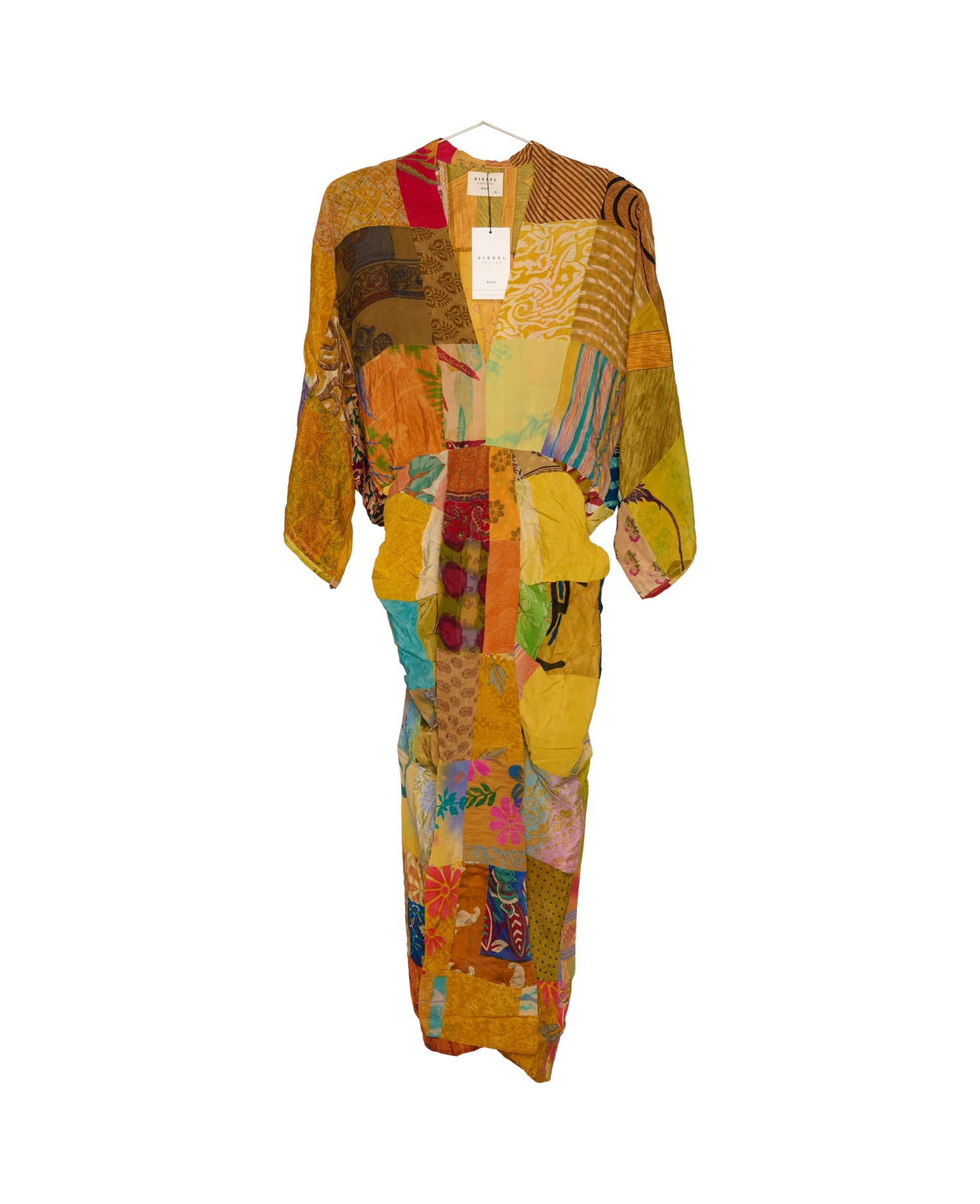 Juno SILK Patchwork Dress - No. 38