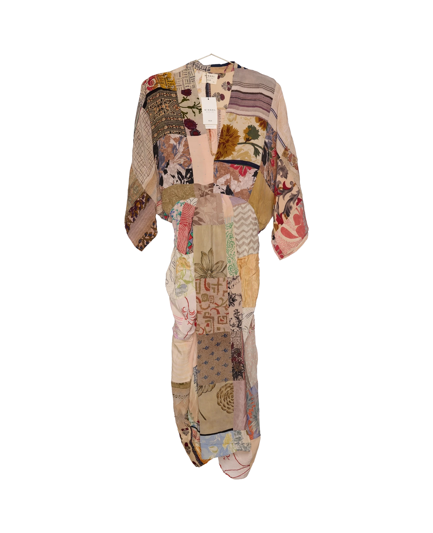 Juno SILK Patchwork Dress - No. 40