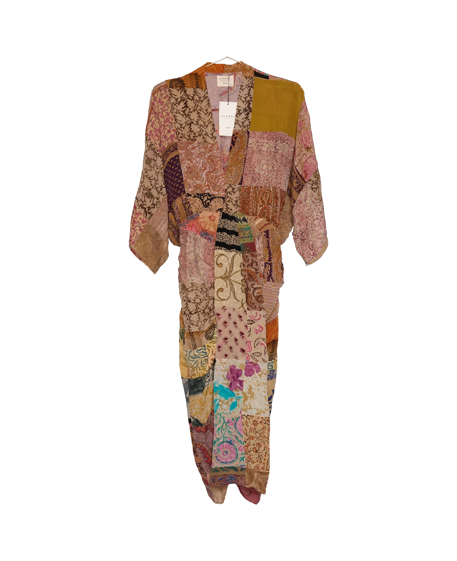 Juno SILK Patchwork Dress - No. 5