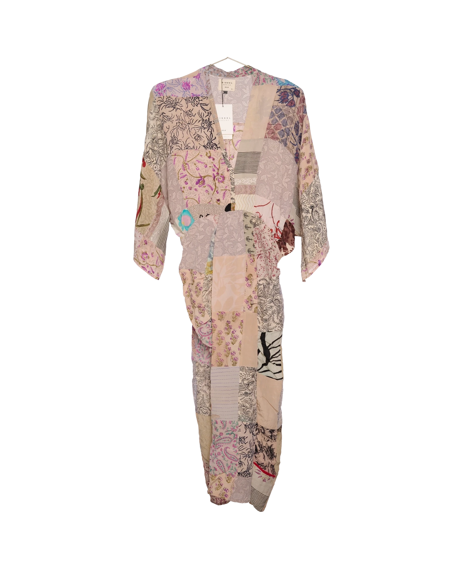 Juno SILK Patchwork Dress - No. 55