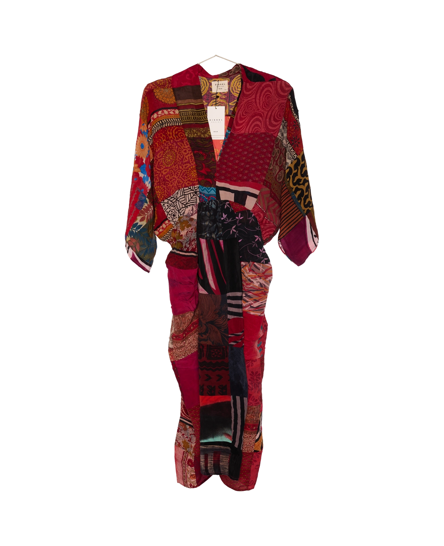 Juno SILK Patchwork Dress - No. 65