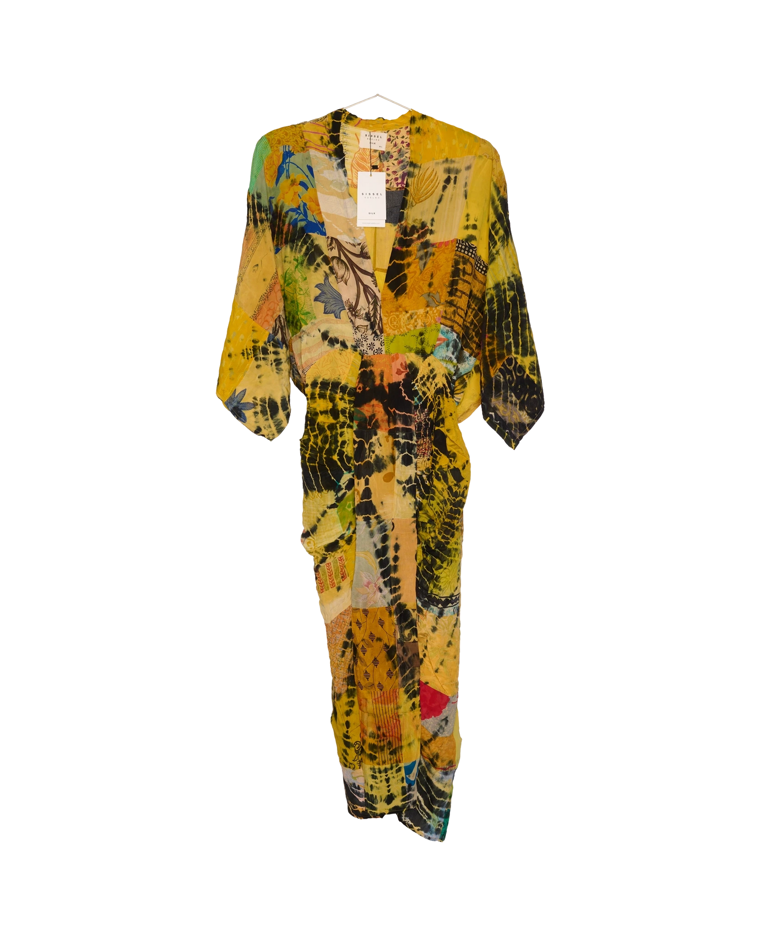 Juno SILK Patchwork Dress - No. 71