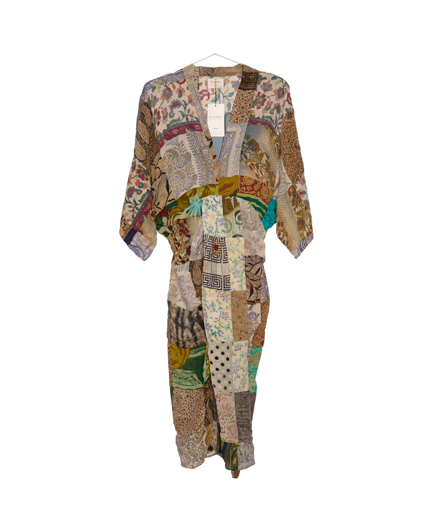 Juno SILK Patchwork Dress - No. 72