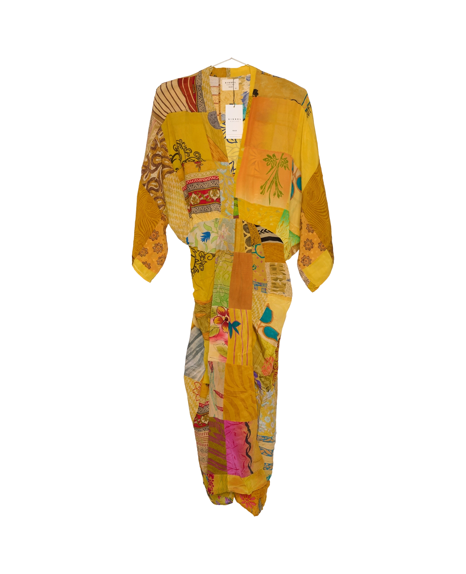 Juno SILK Patchwork Dress - No. 74