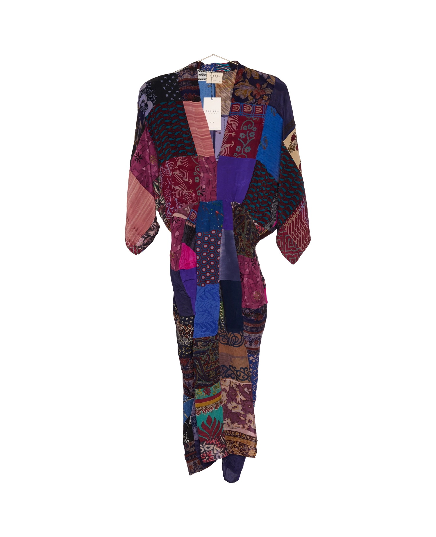 Juno SILK Patchwork Dress - No. 77