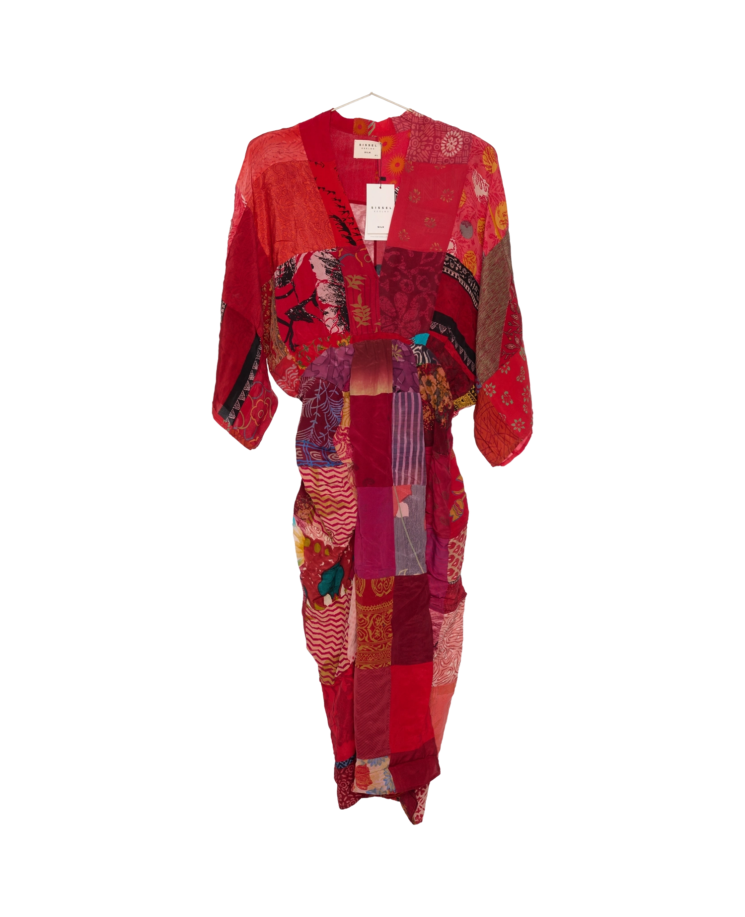Juno SILK Patchwork Dress - No. 79