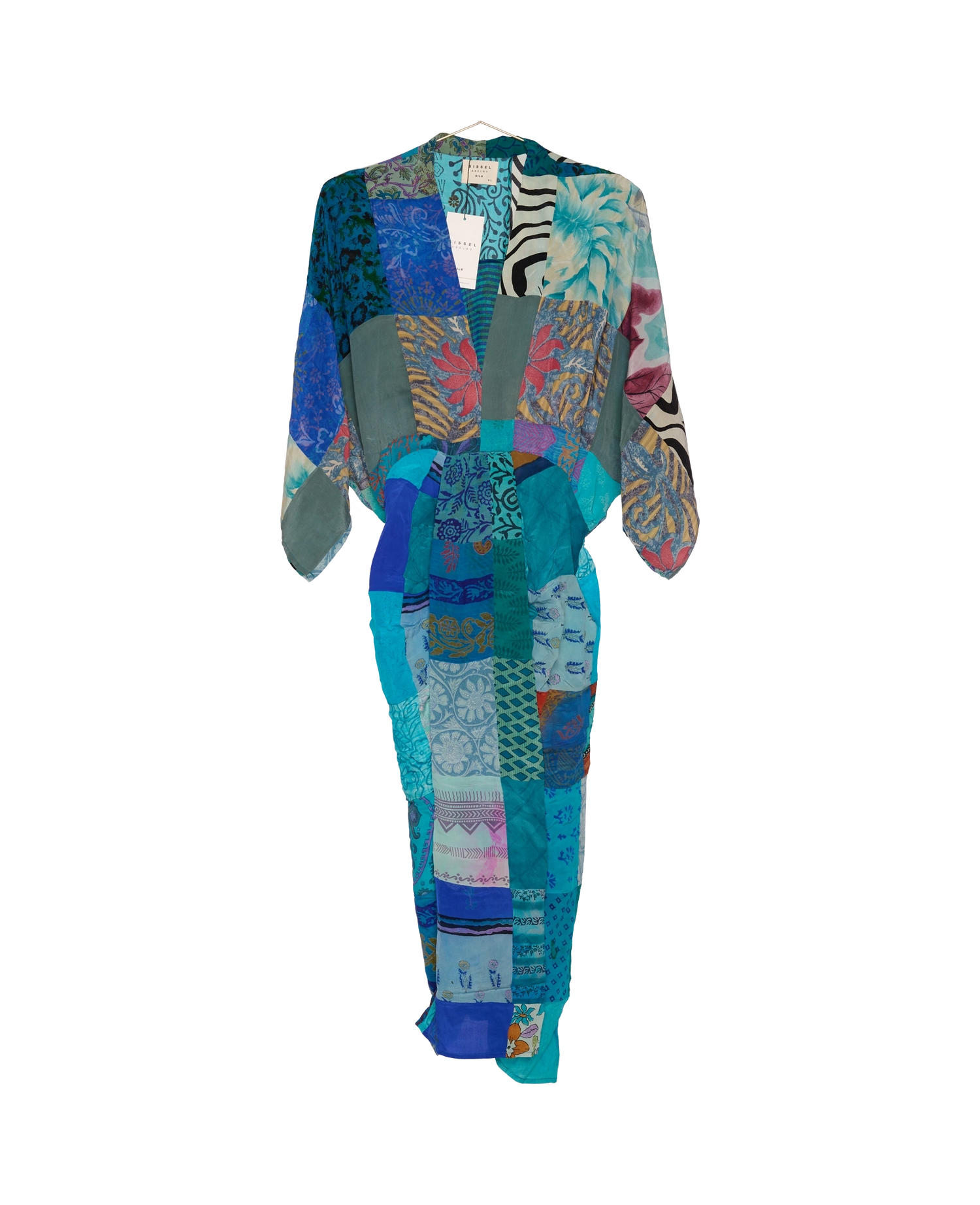 Juno SILK Patchwork Dress - No. 81