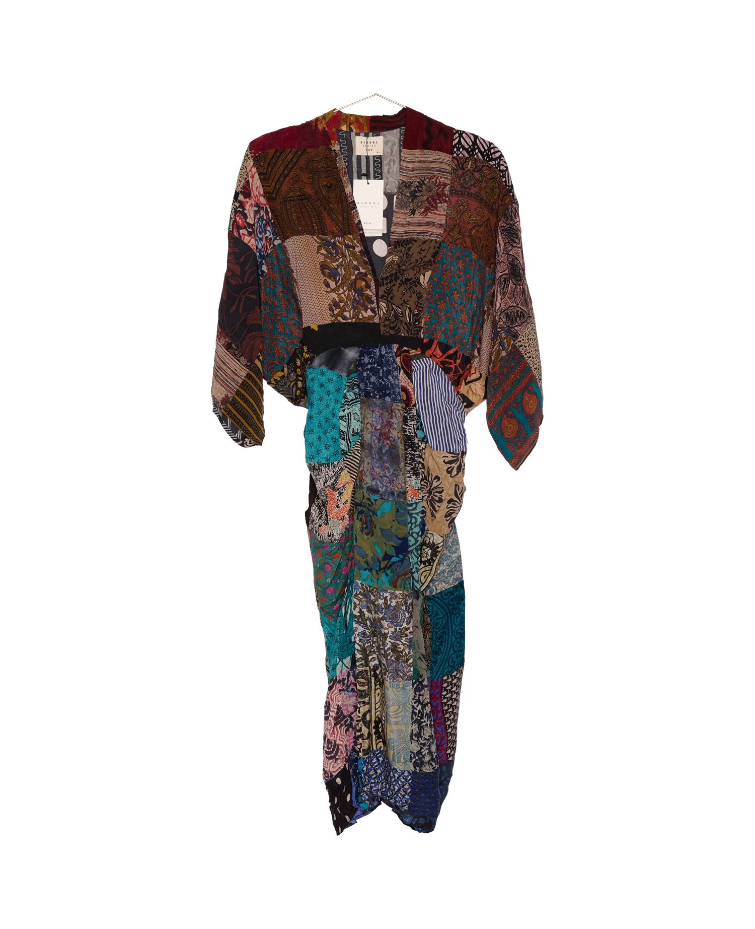 Juno SILK Patchwork Dress - No. 84