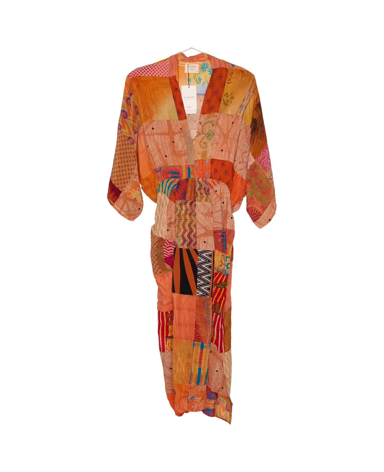 Juno SILK Patchwork Dress - No. 85