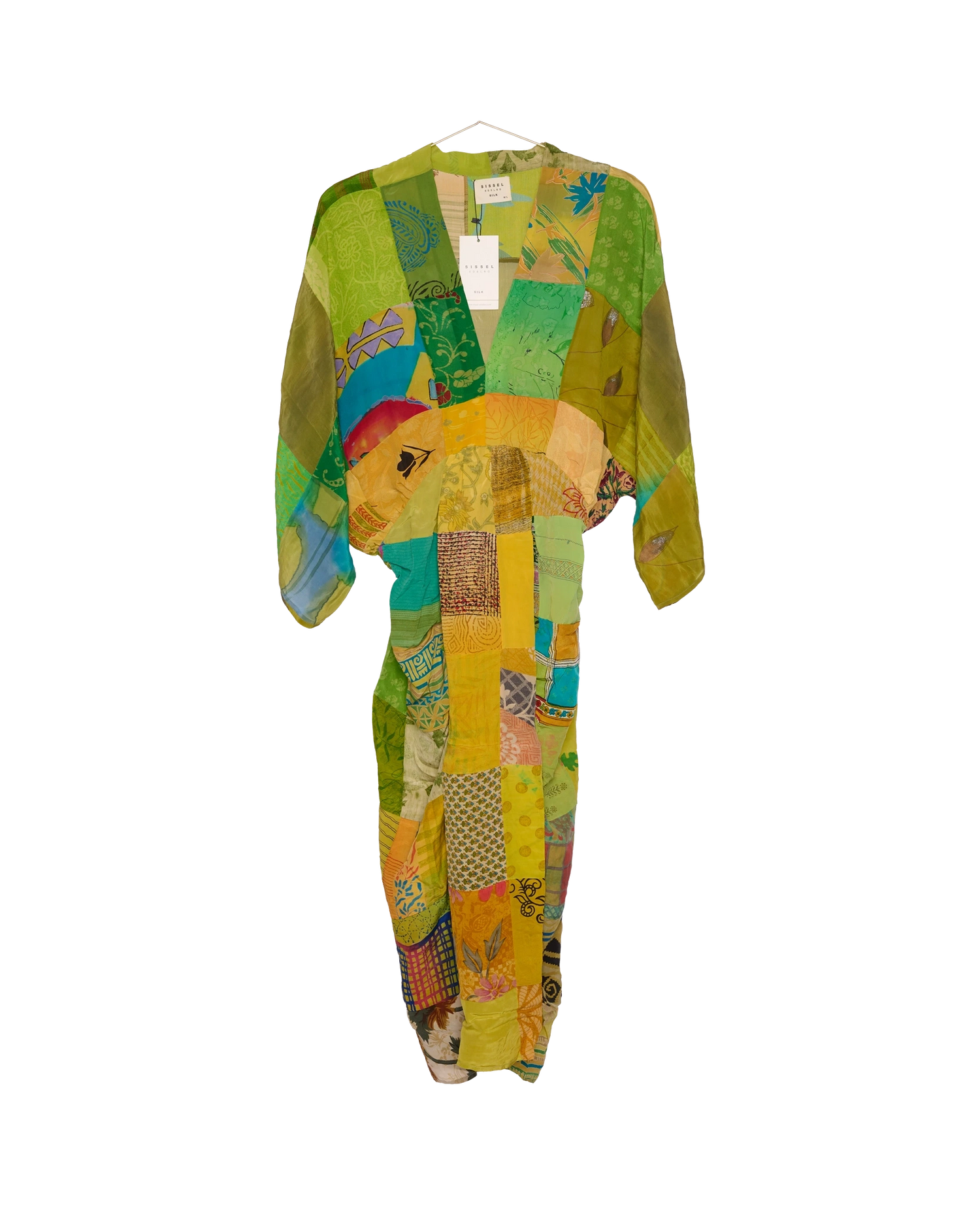Juno SILK Patchwork Dress - No. 88