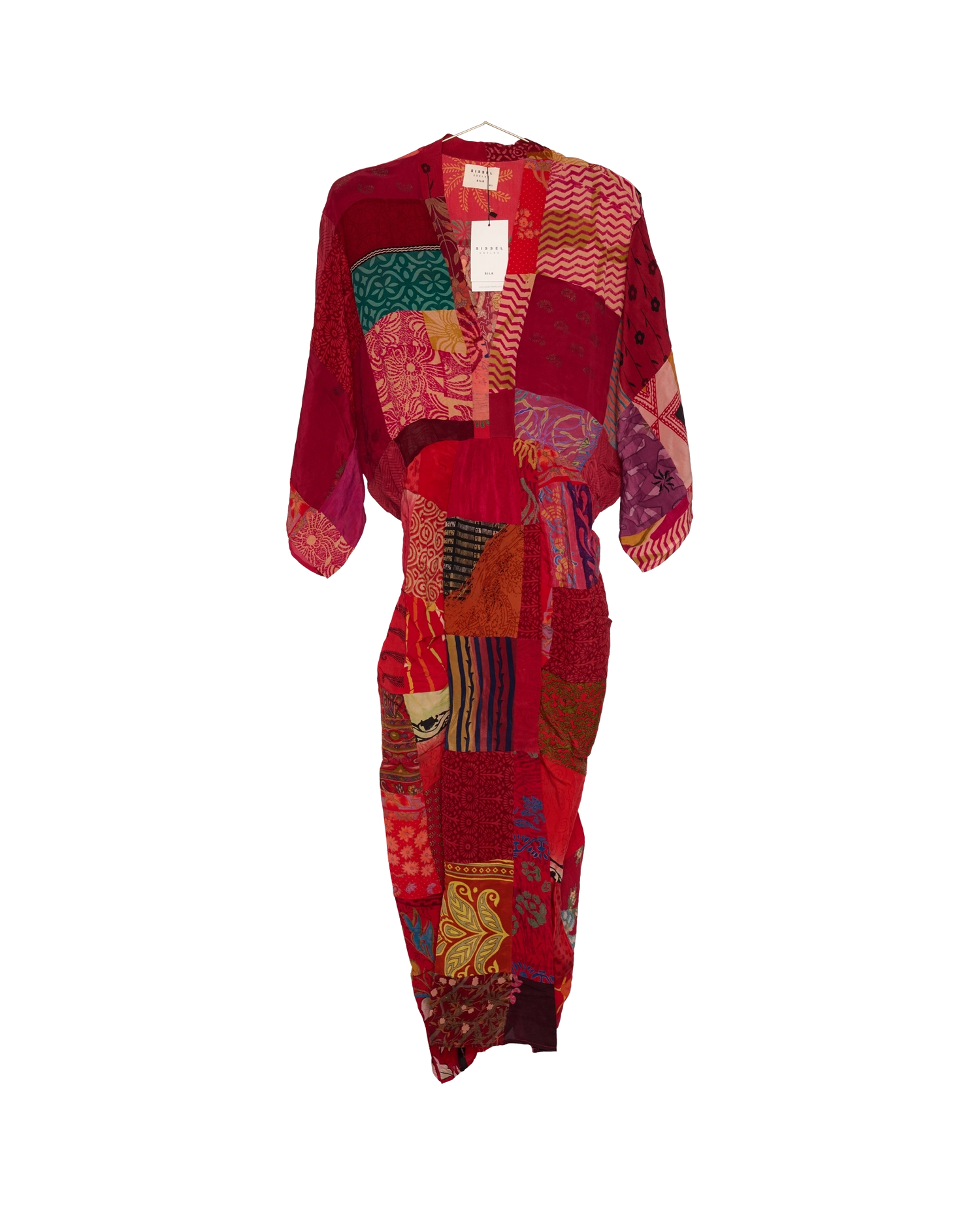 Juno SILK Patchwork Dress - No. 9