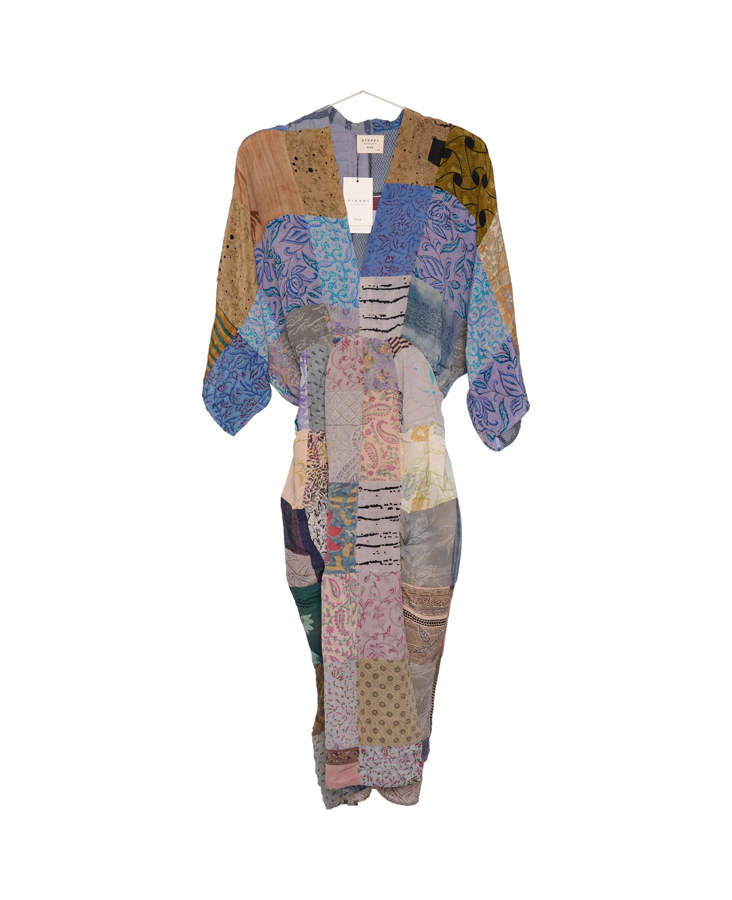 Juno SILK Patchwork Dress - No. 92