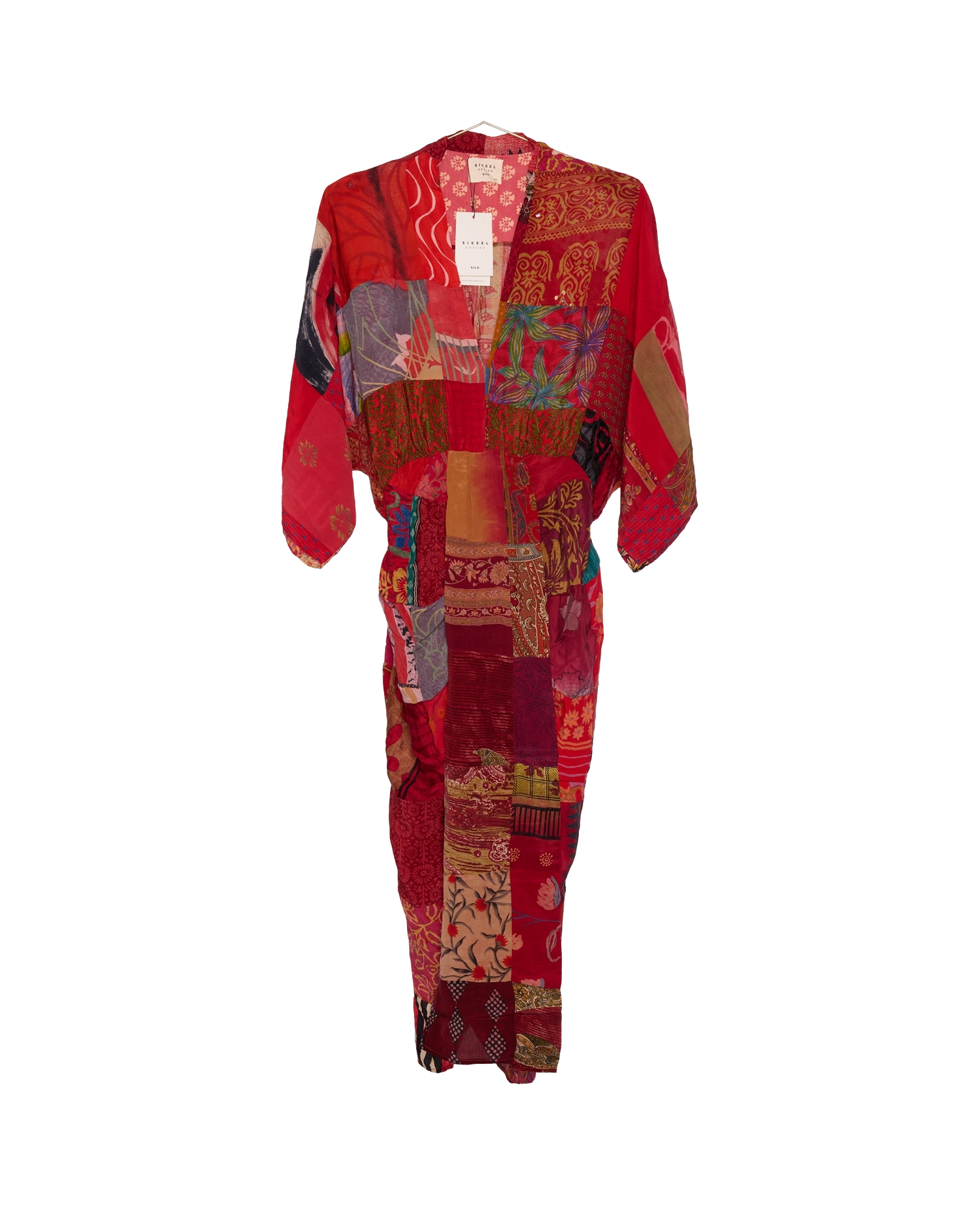 Juno SILK Patchwork Dress - No. 95