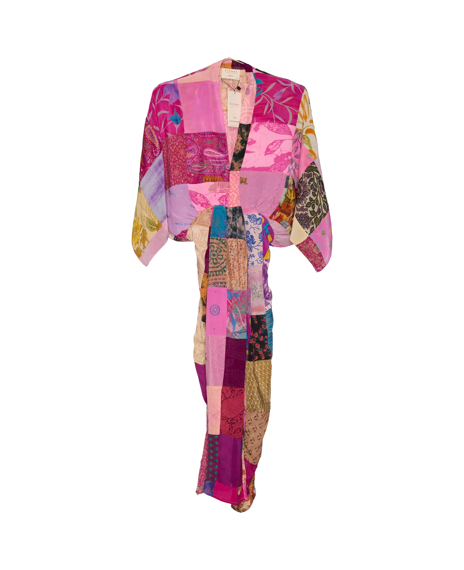 Juno SILK Patchwork Dress - No. 201