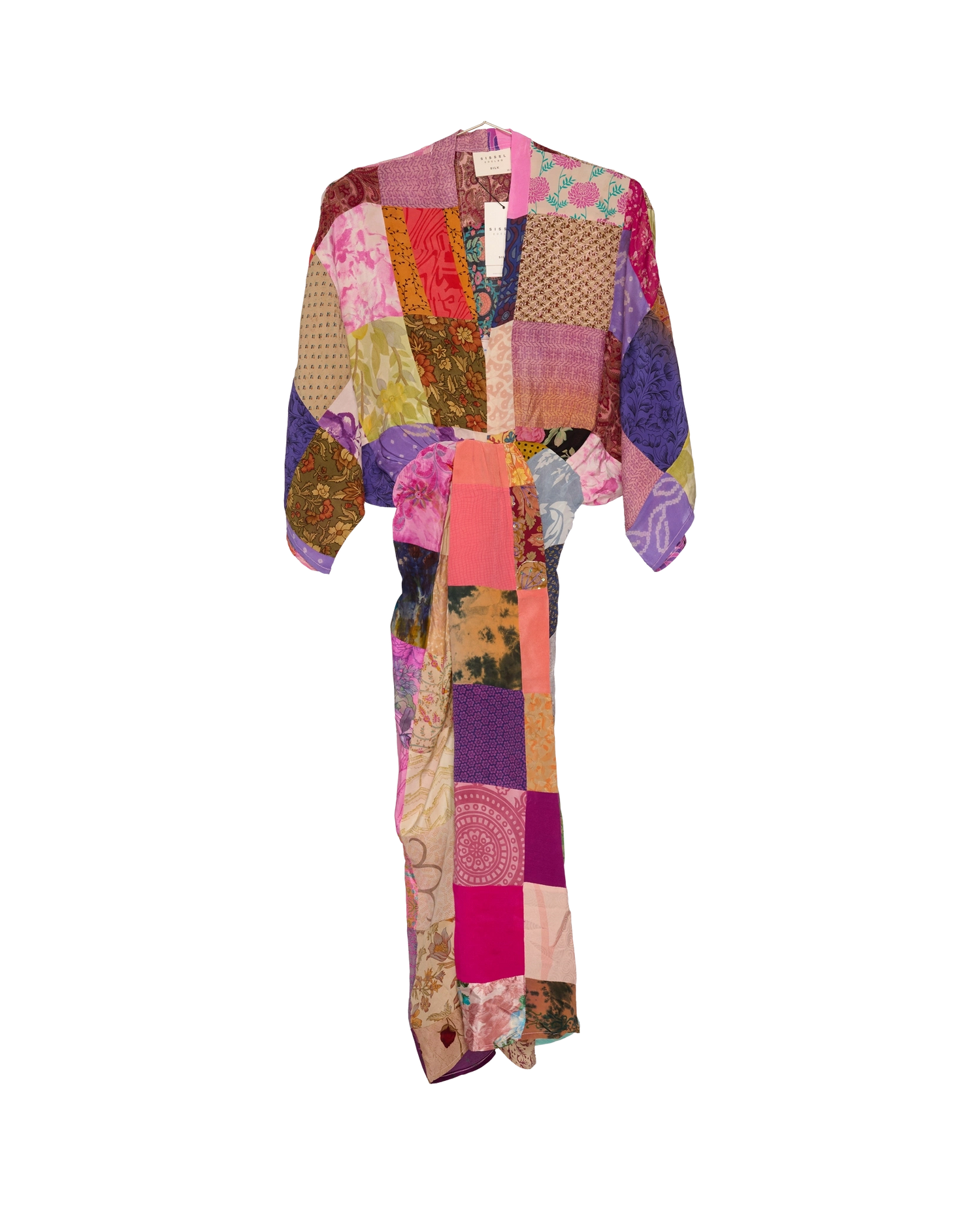Juno SILK Patchwork Dress - No. 203