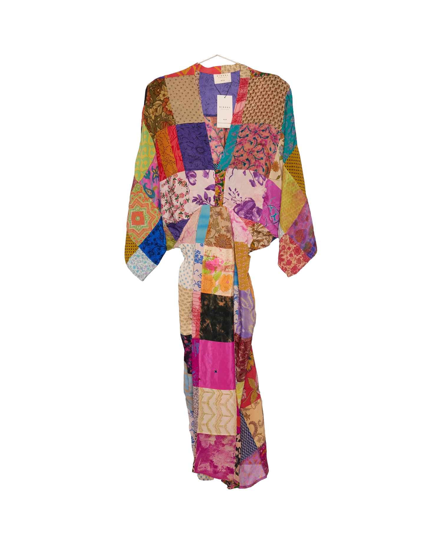 Juno SILK Patchwork Dress - No. 207