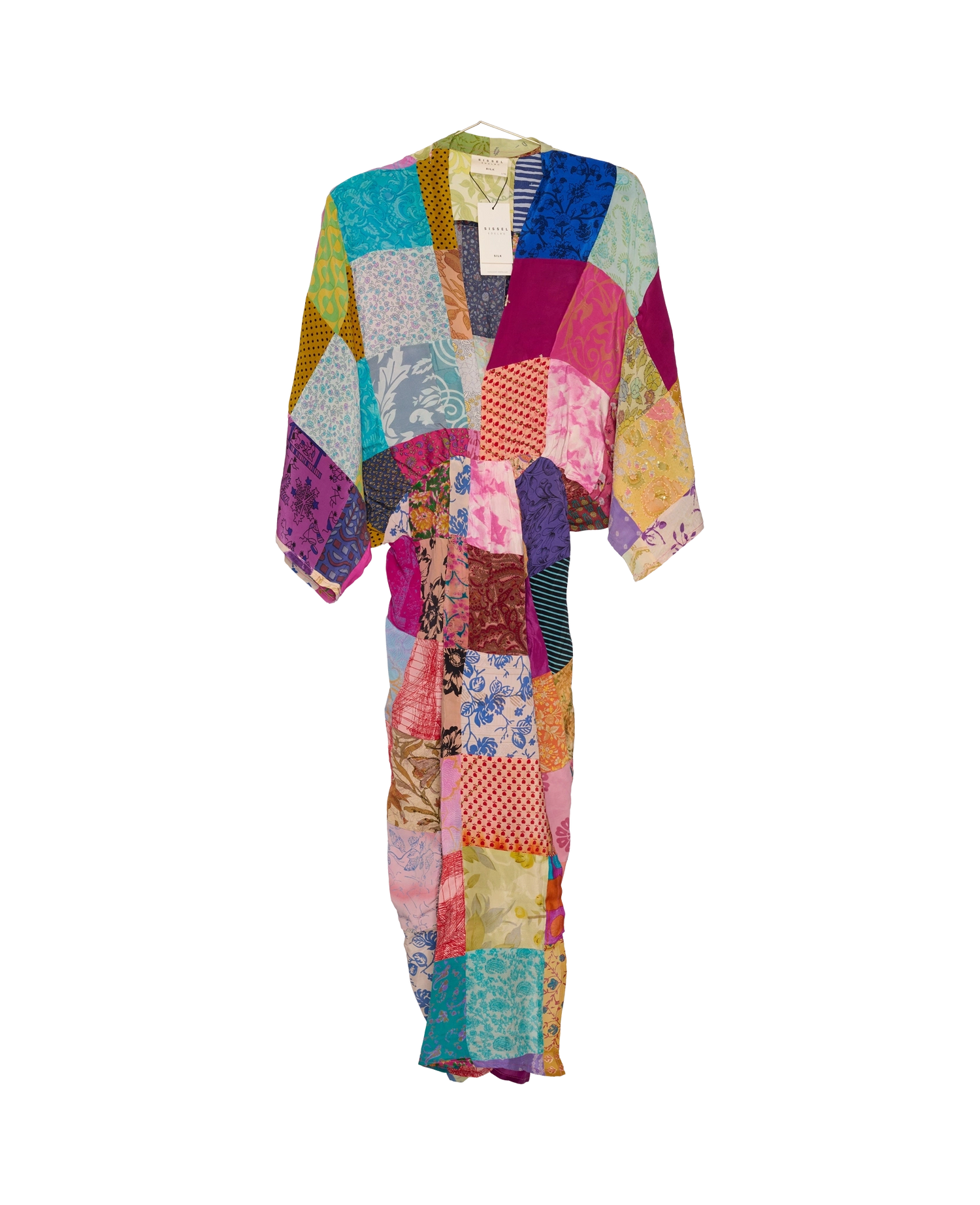 Juno SILK Patchwork Dress - No. 209