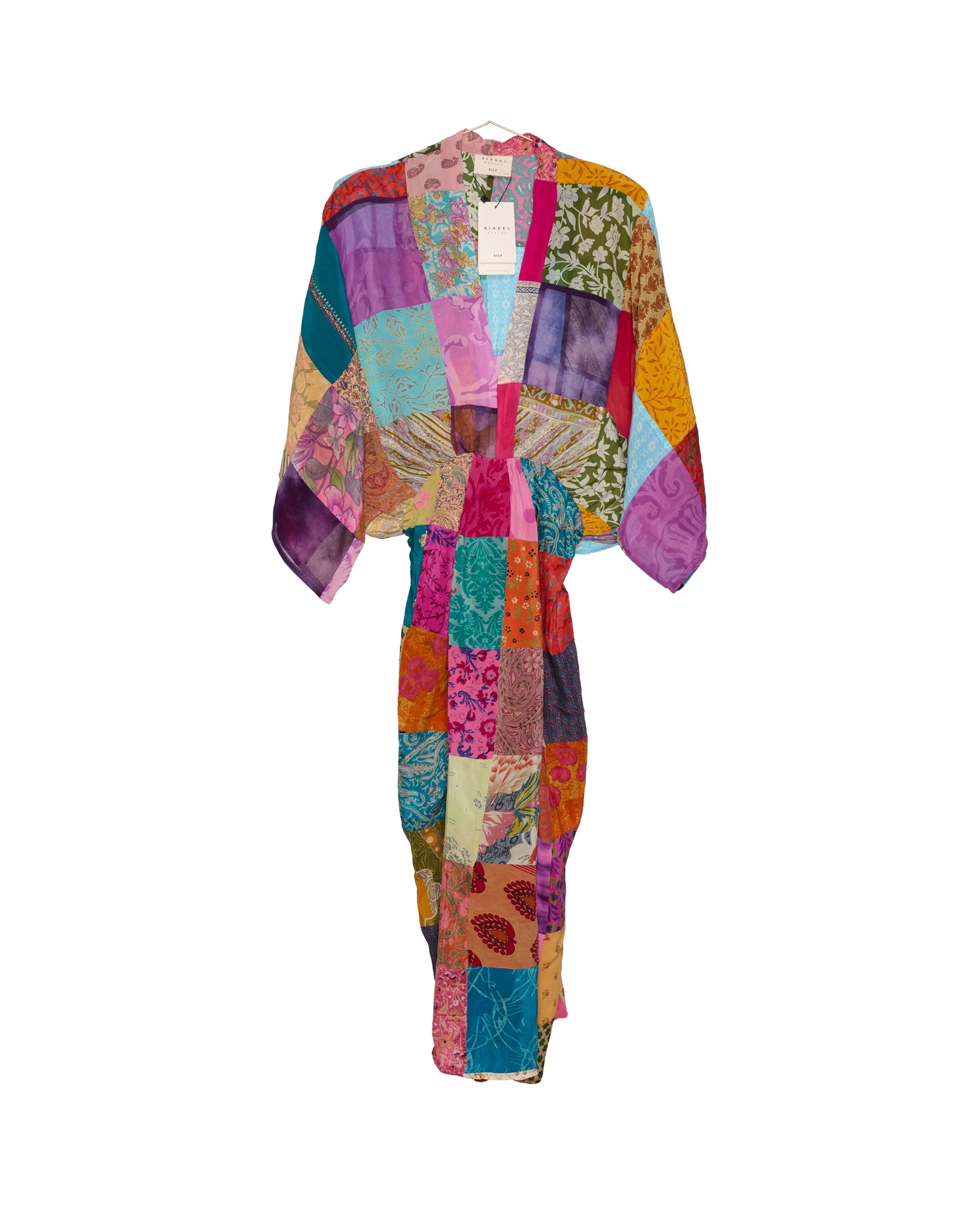 Juno SILK Patchwork Dress - No. 210