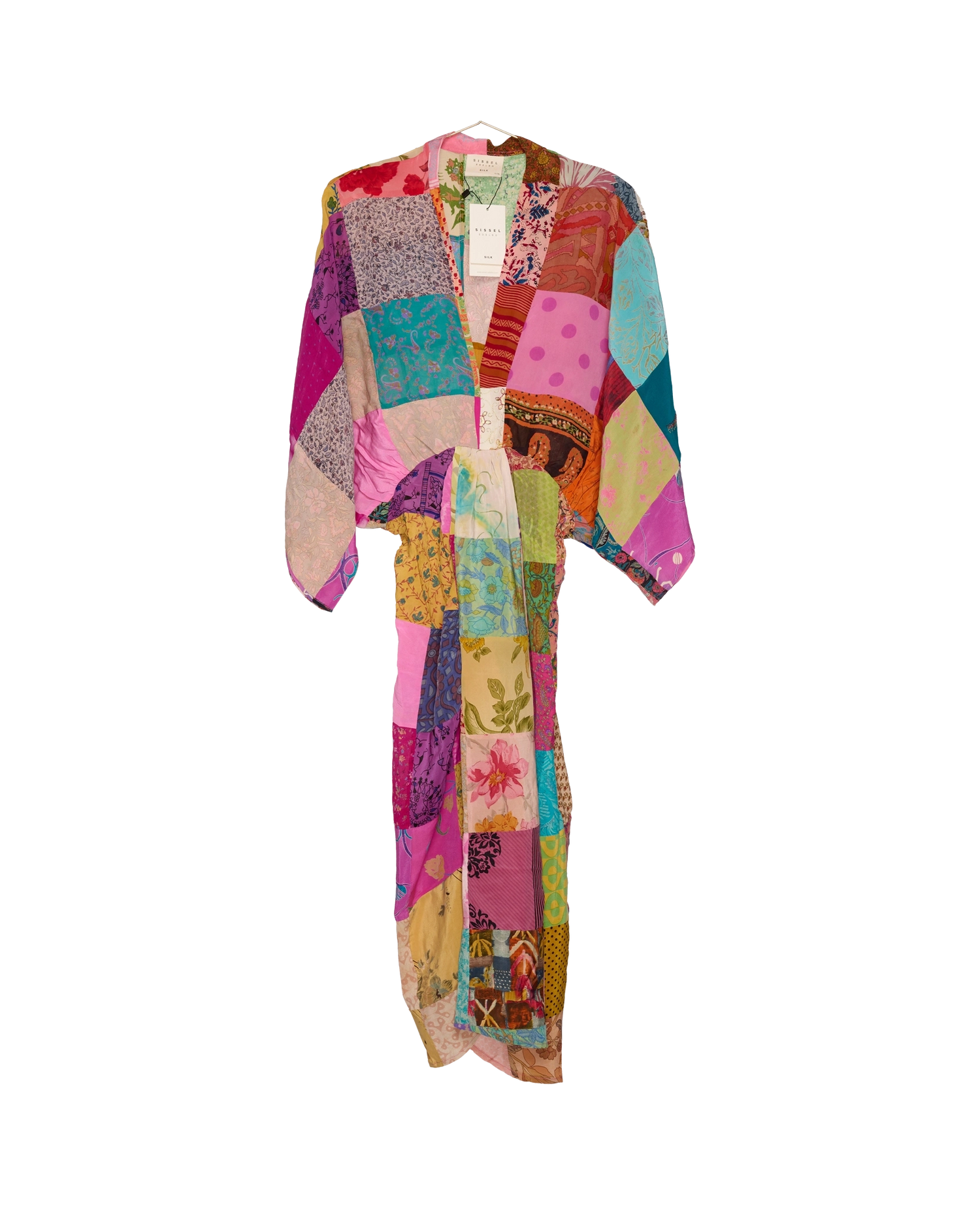 Juno SILK Patchwork Dress - No. 212