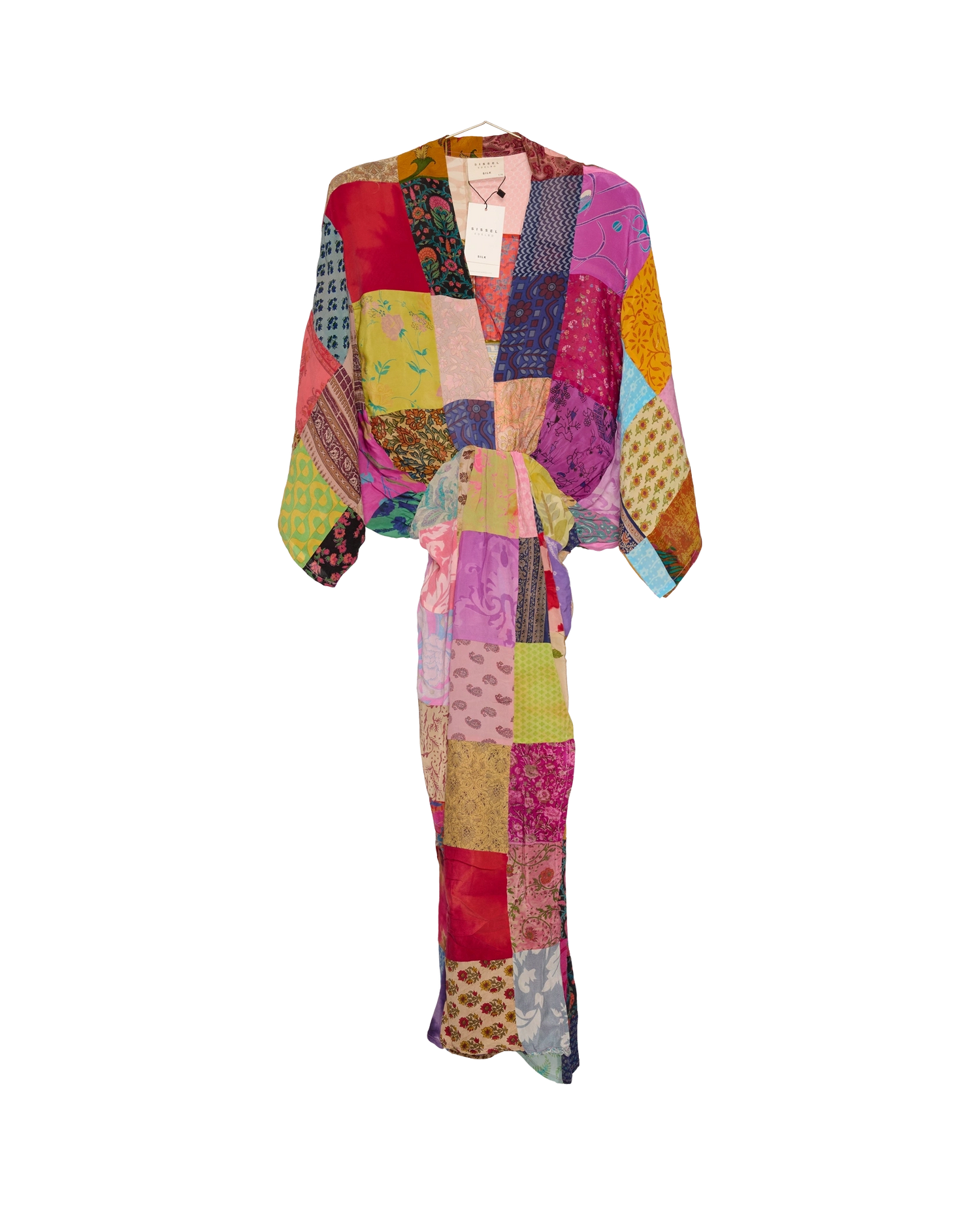 Juno SILK Patchwork Dress - No. 219