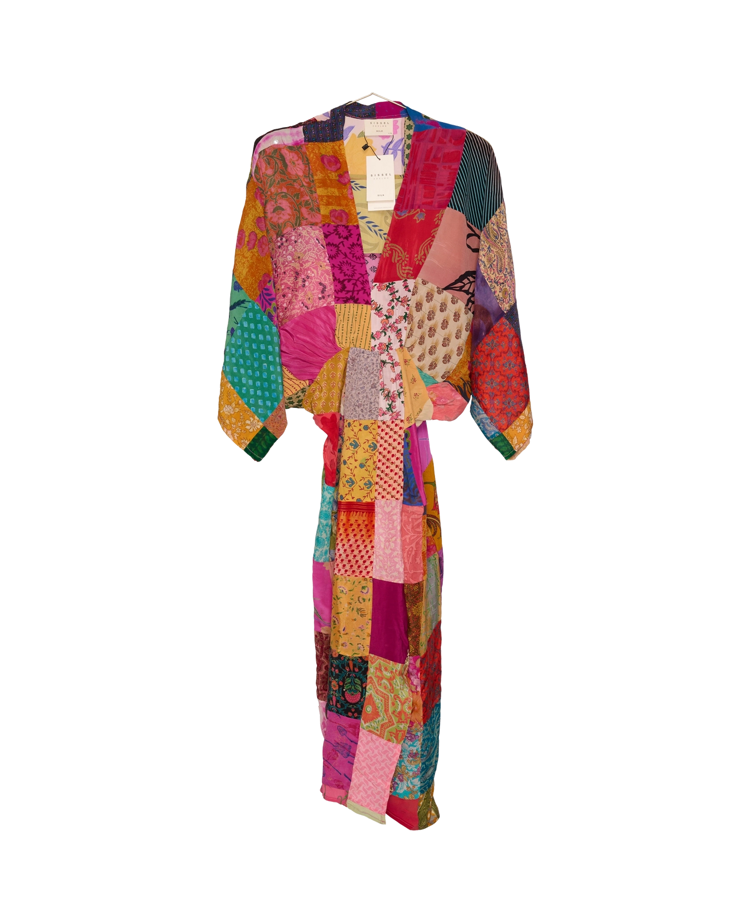 Juno SILK Patchwork Dress - No. 228