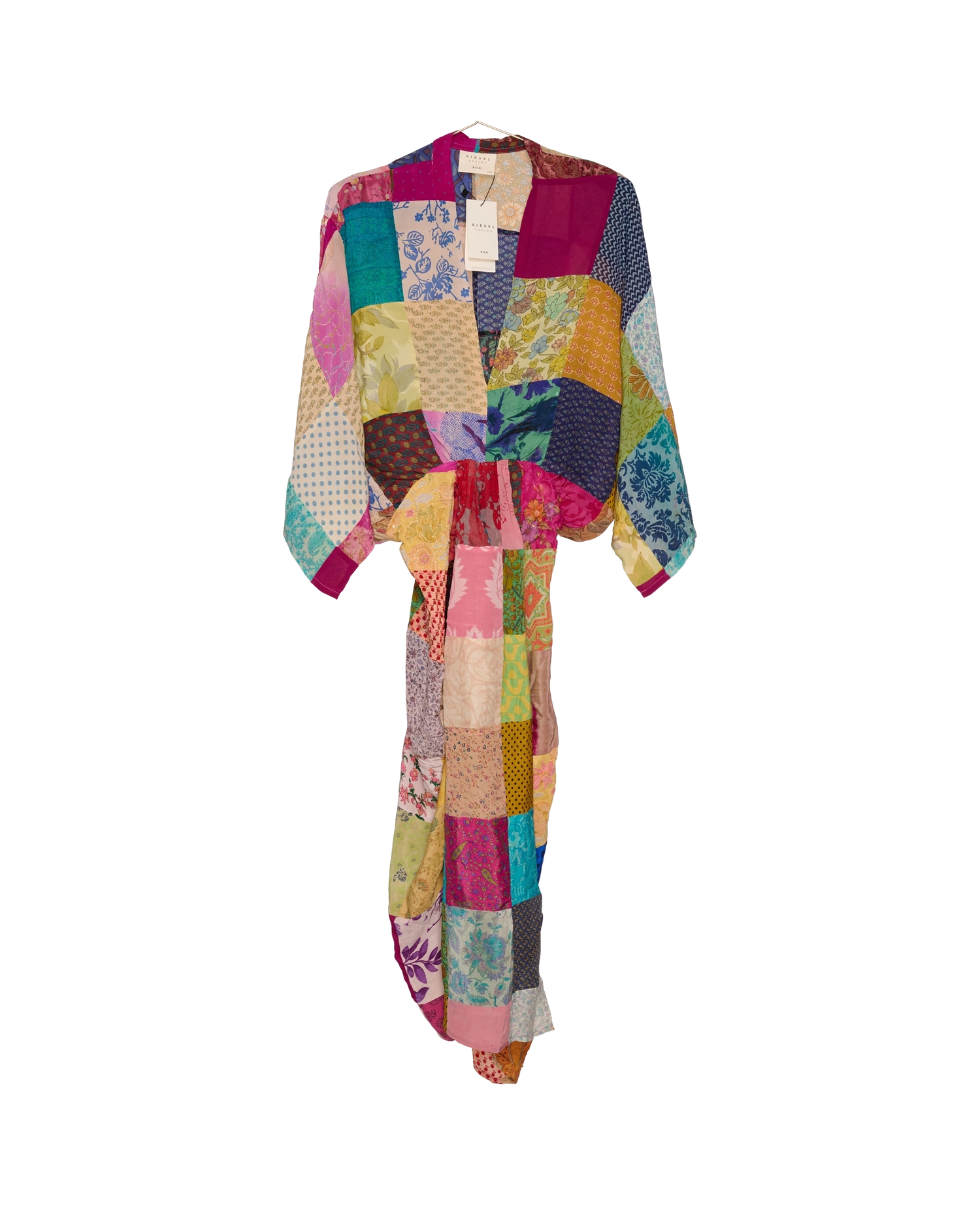 Juno SILK Patchwork Dress - No. 229