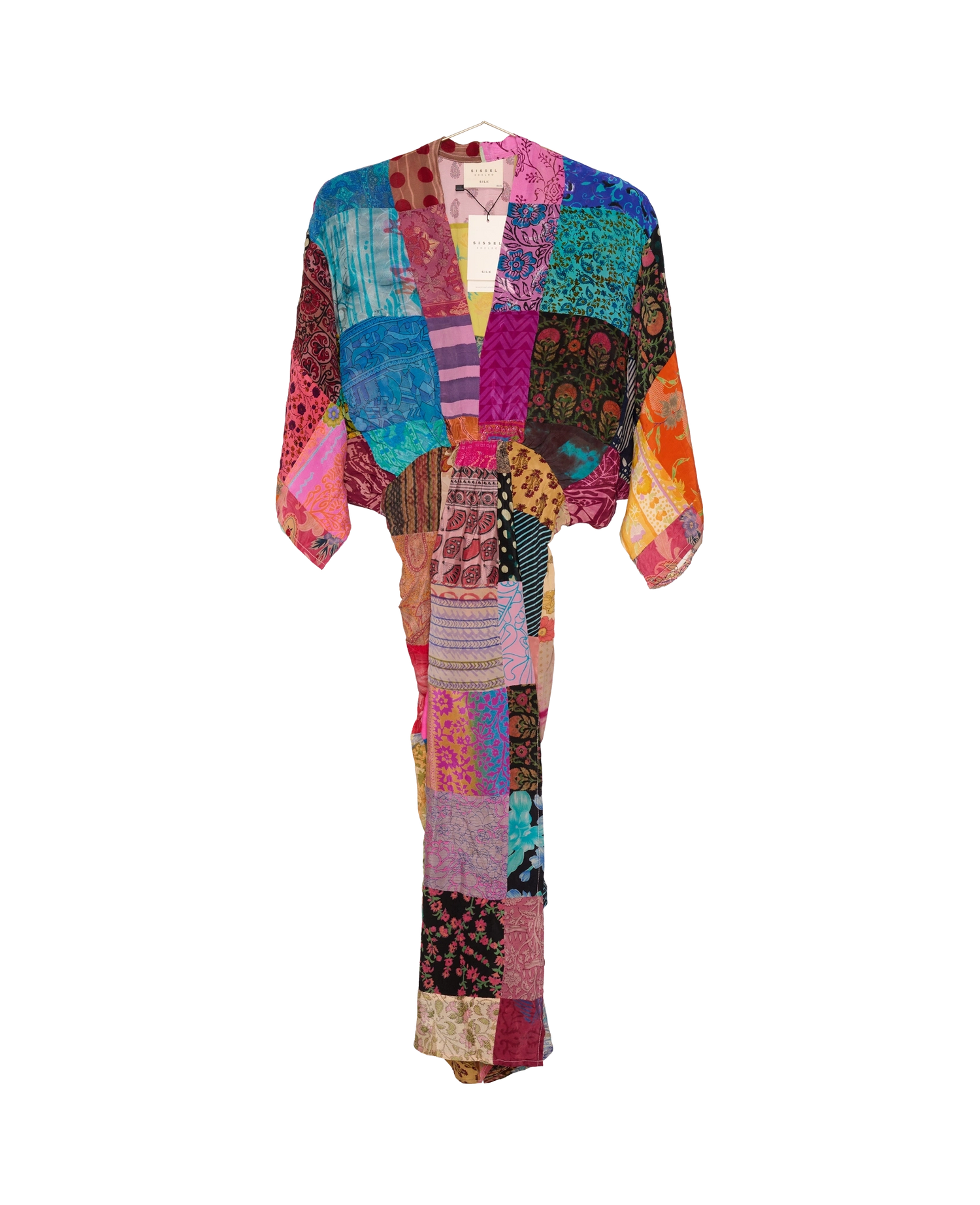 Juno SILK Patchwork Dress - No. 233