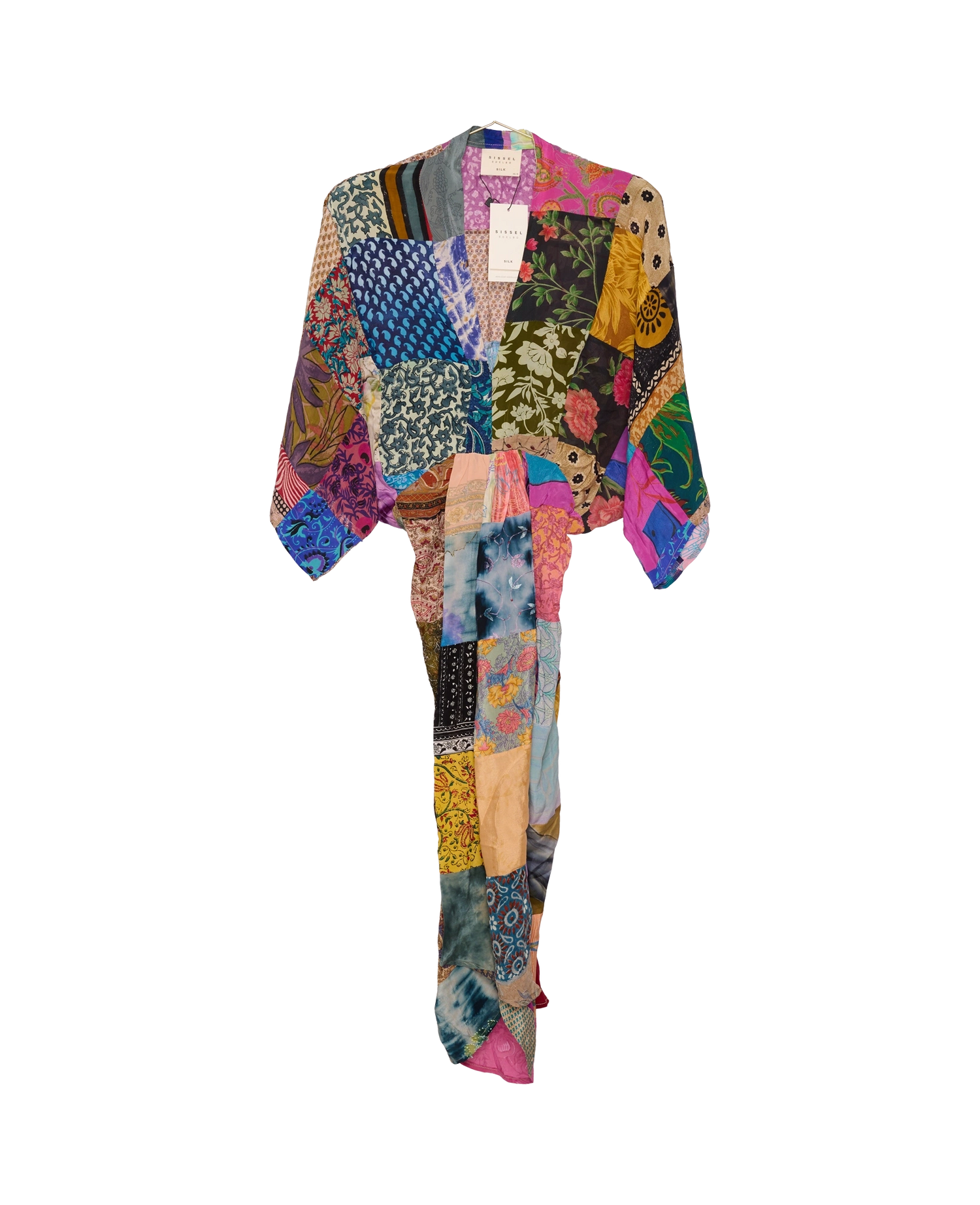 Juno SILK Patchwork Dress - No. 234