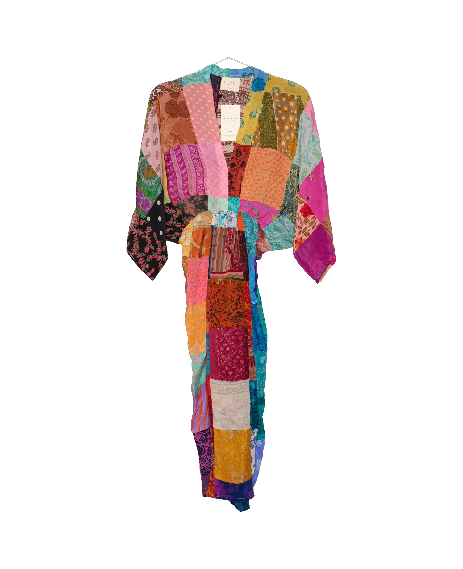 Juno SILK Patchwork Dress - No. 236