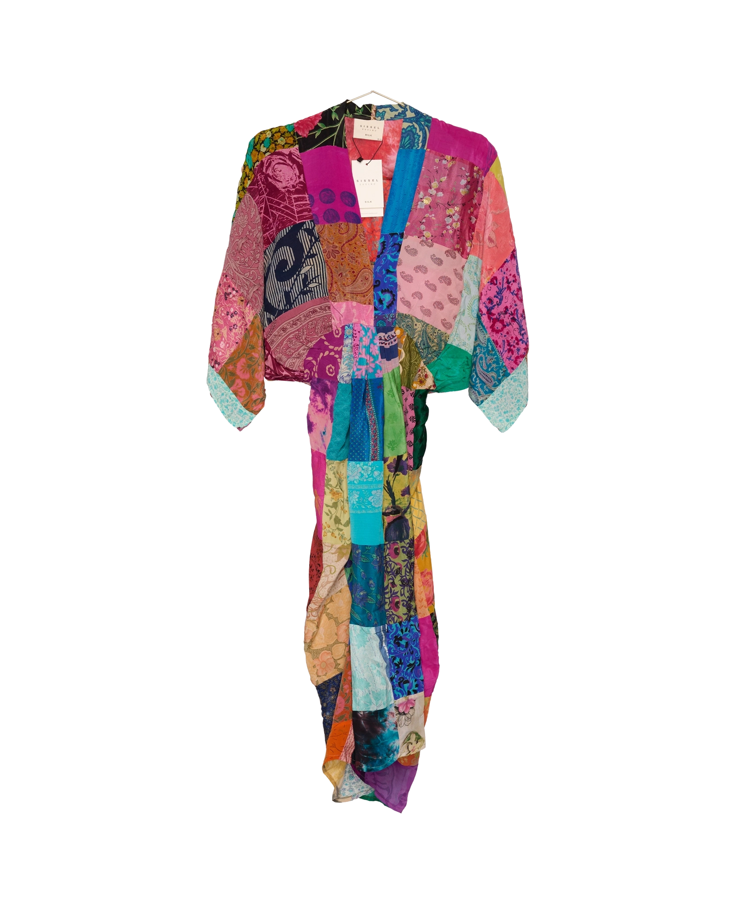 Juno SILK Patchwork Dress - No. 237
