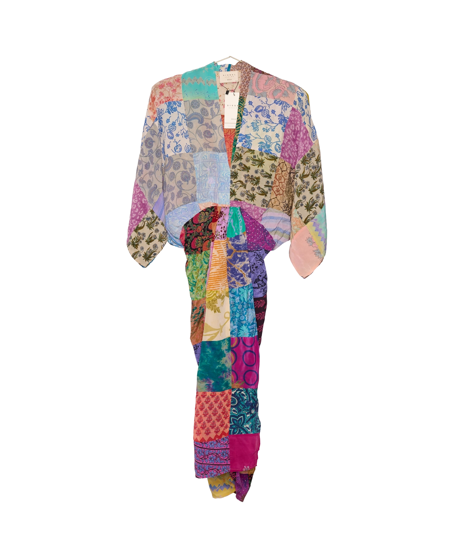 Juno SILK Patchwork Dress - No. 238